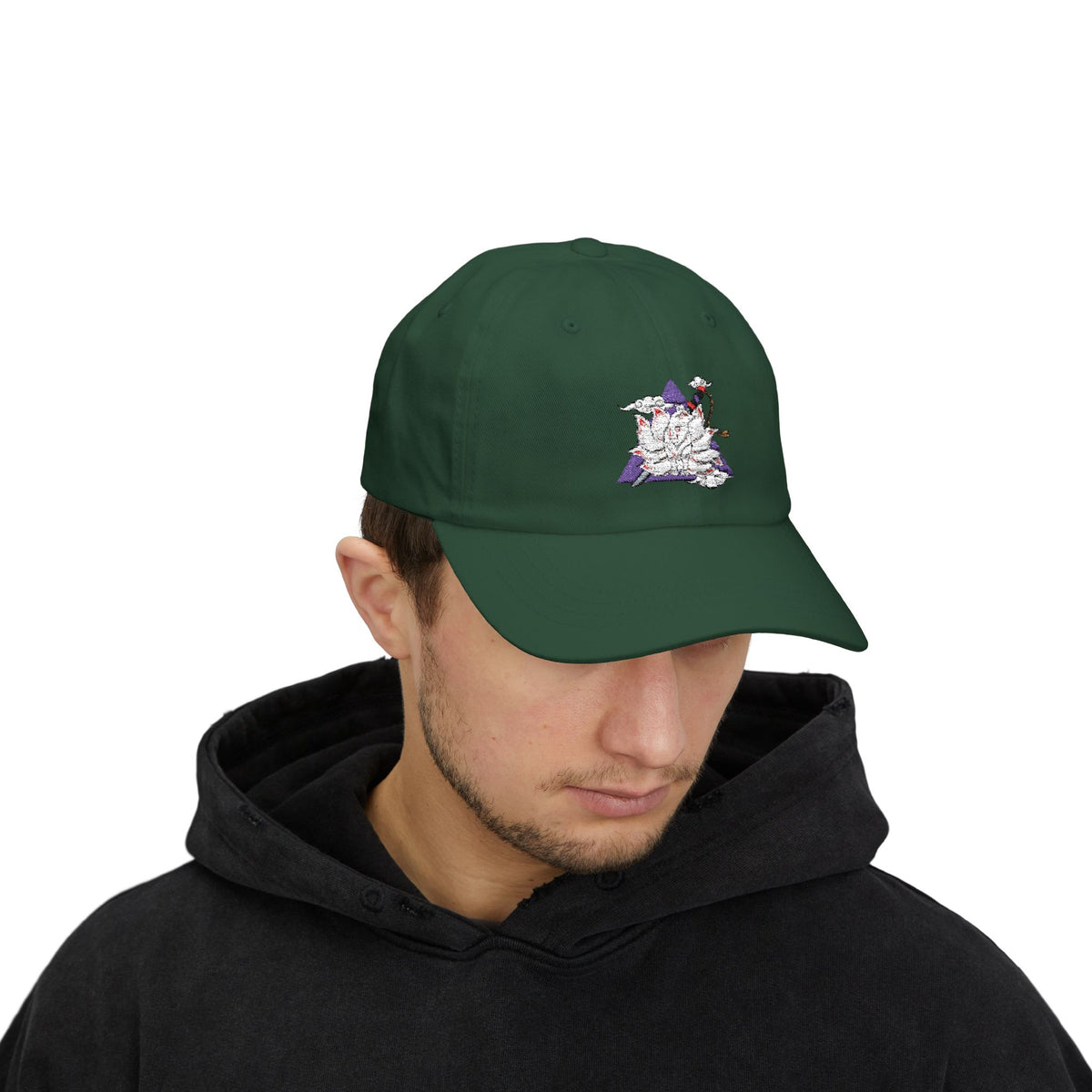 Unisex Casual Beige Cap with Artistic Star Design