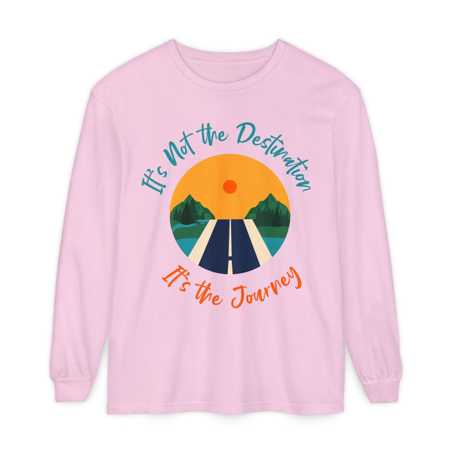Unisex Garment-dyed Long Sleeve T-Shirt