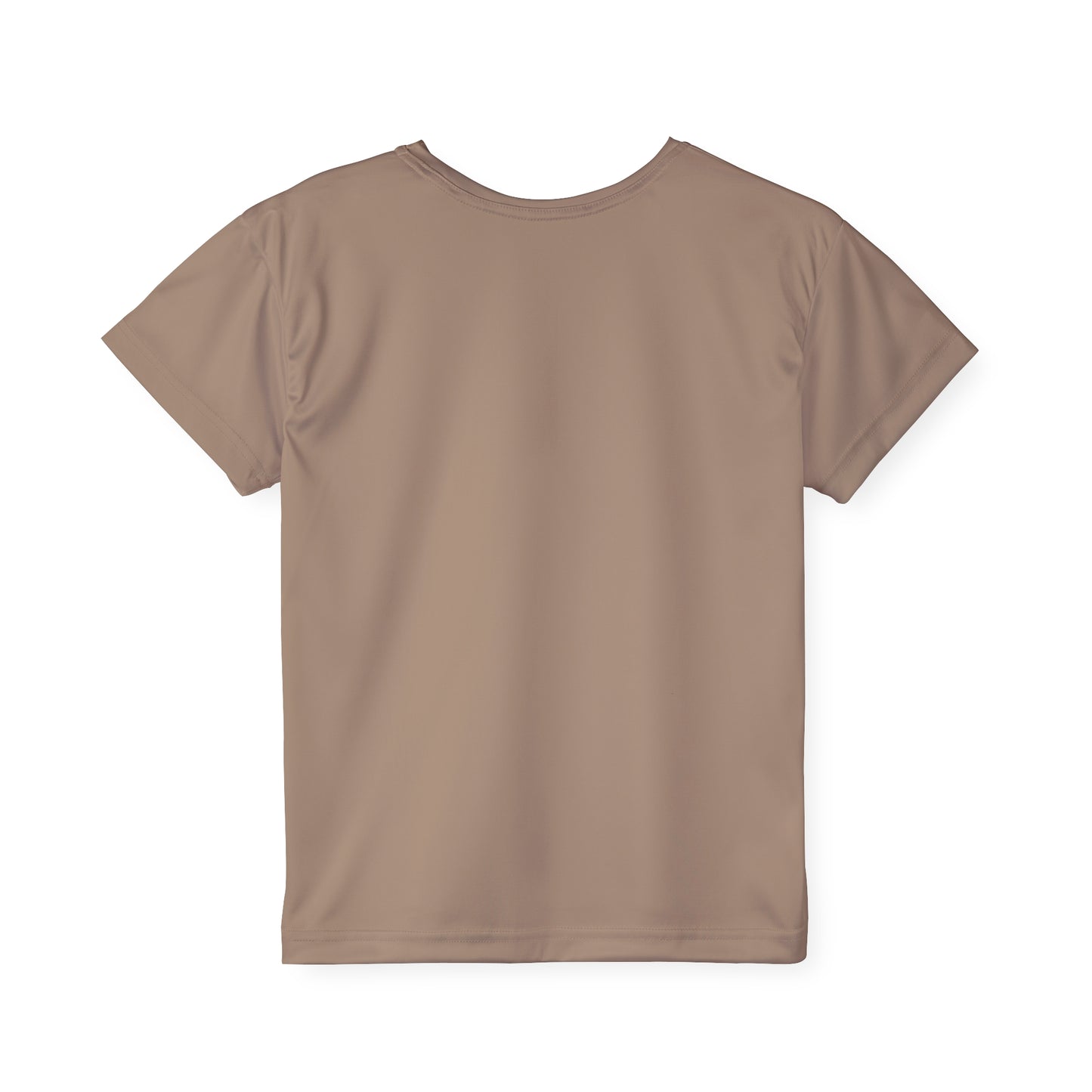Comfort Fit Kids’ Solid Beige Tee