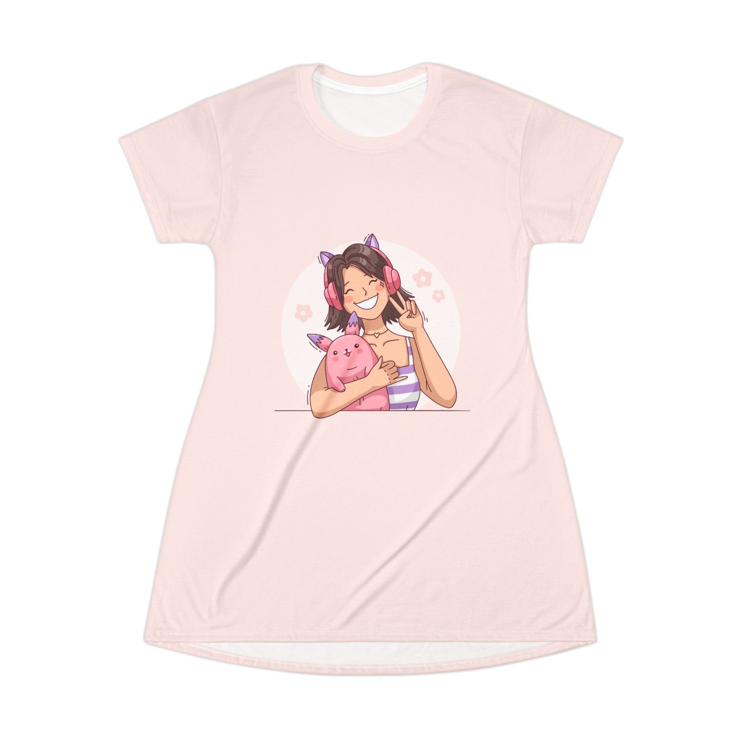 Women T-Shirt Dress (AOP)