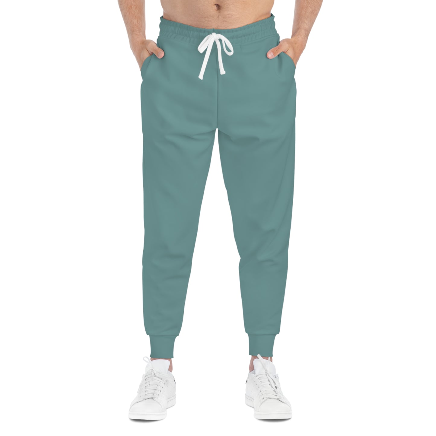 Men Athletic Teal Joggers