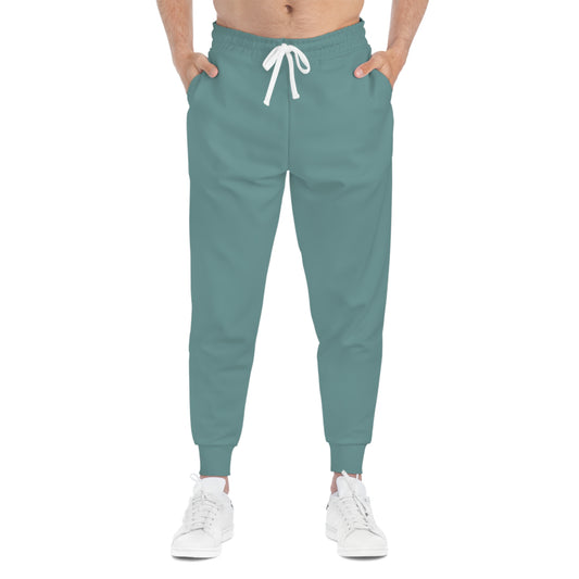 Men Athletic Teal Joggers
