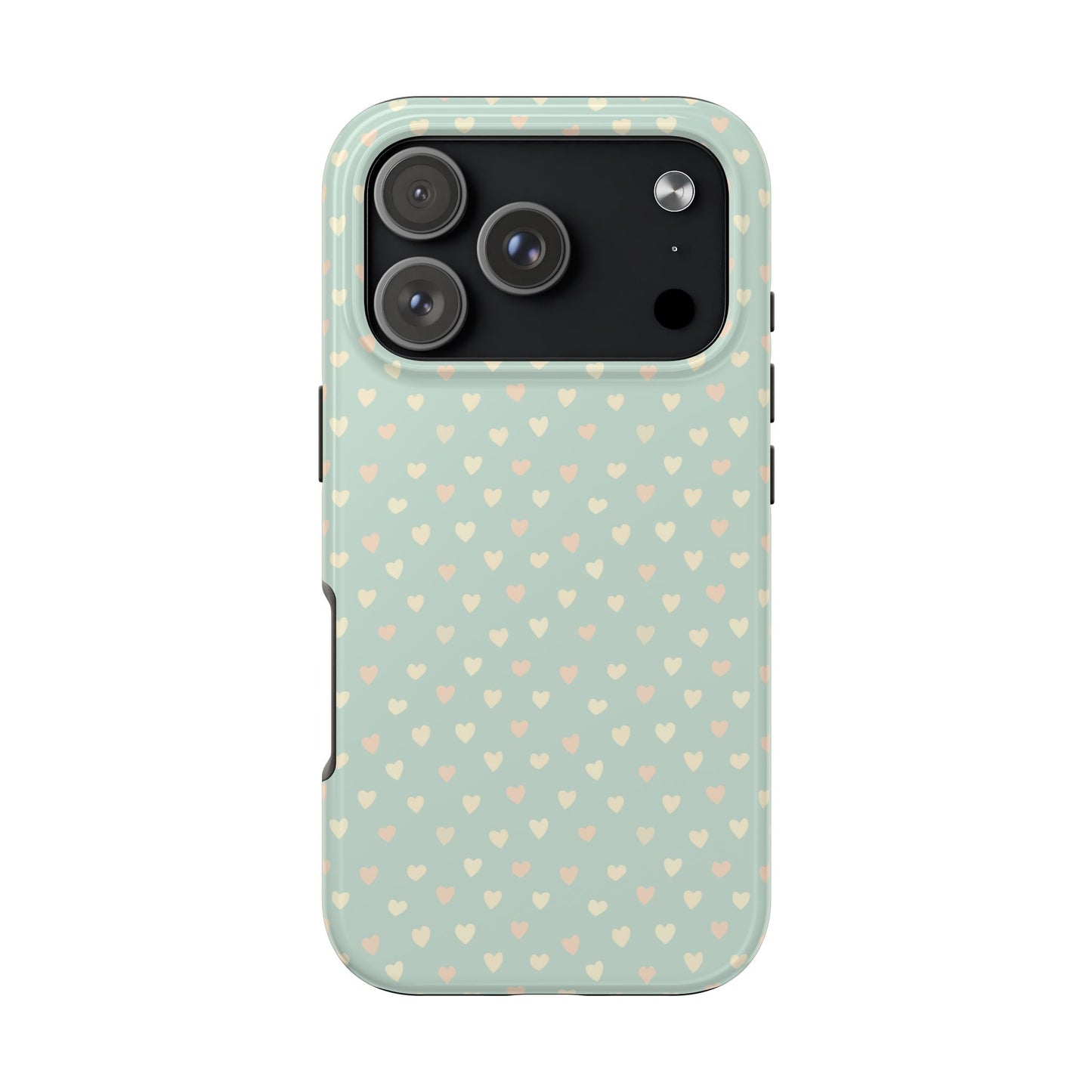 Phone Case With Heart Pattern