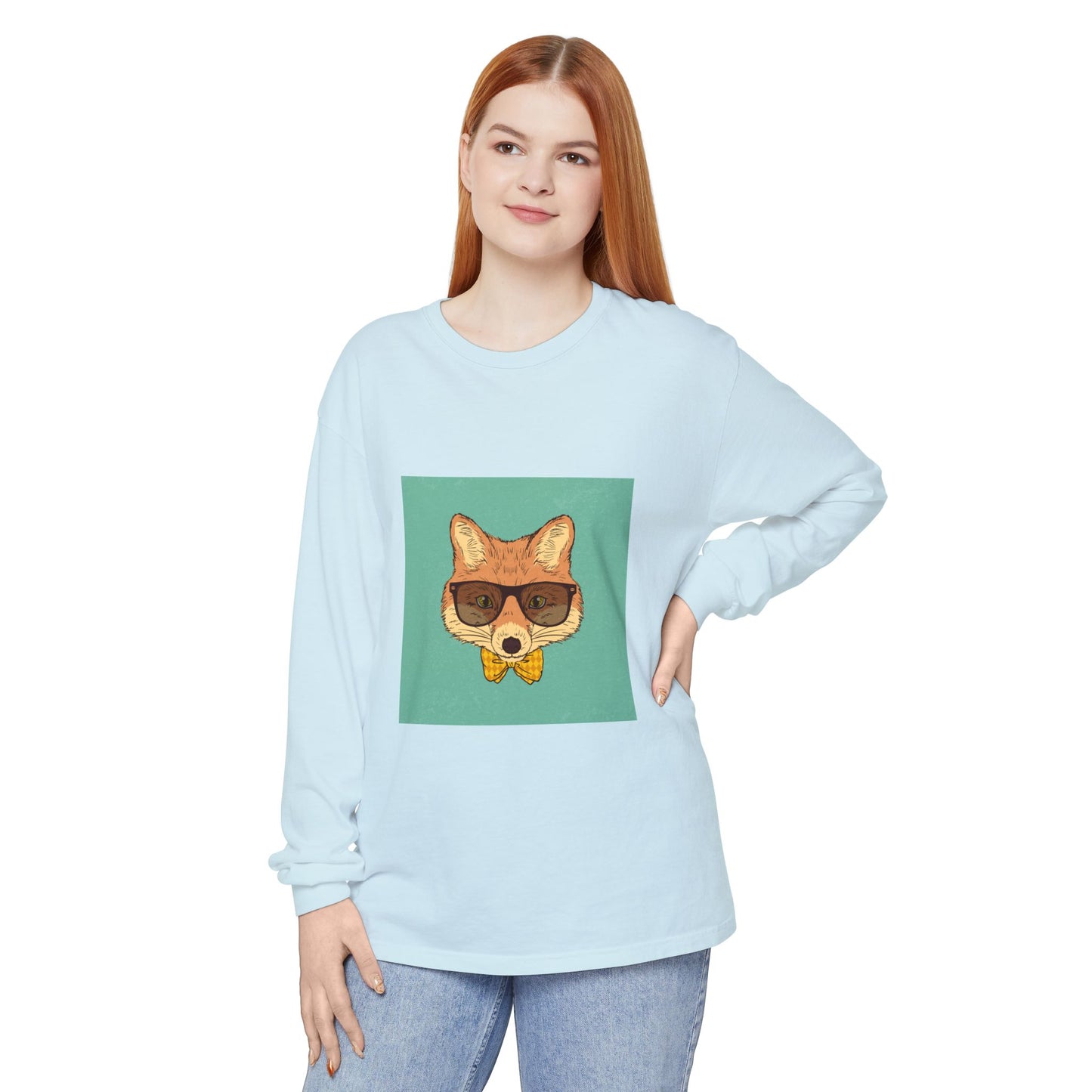 Unisex Garment-dyed Long Sleeve T-Shirt