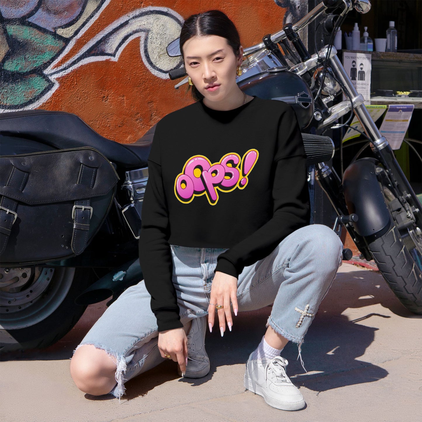 Trendy Streetwear Casual Top for Women