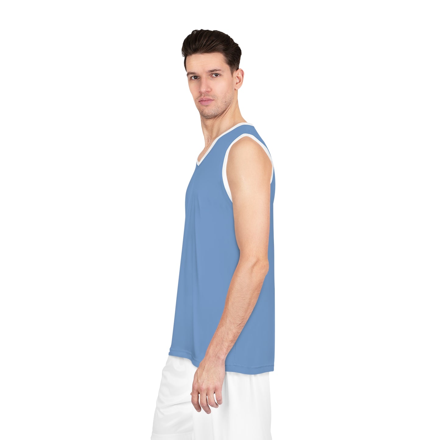 blue sleeveless shirt For Men