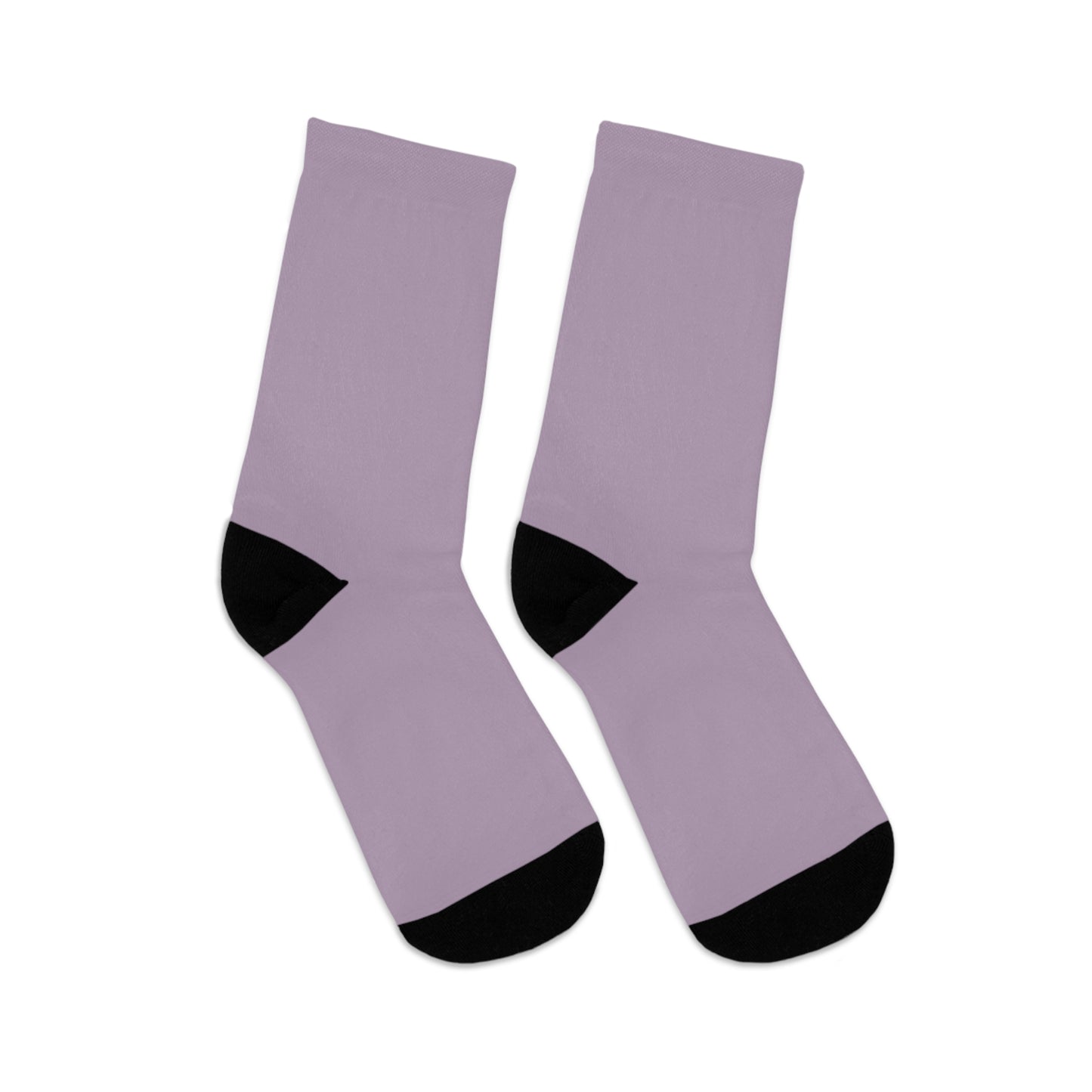 Purple Recycled Poly Socks