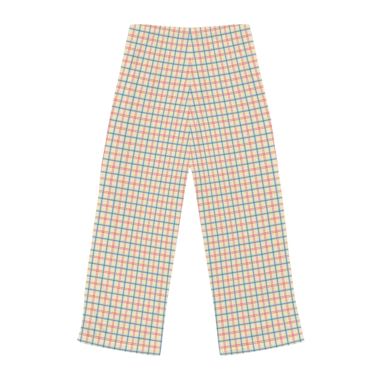 Cozy Plaid Women's Pajama Pants, Lightweight Sleepwear, Comfortable Lounge Pants, Perfect for Relaxing, Gift for Her, Stylish Homewear