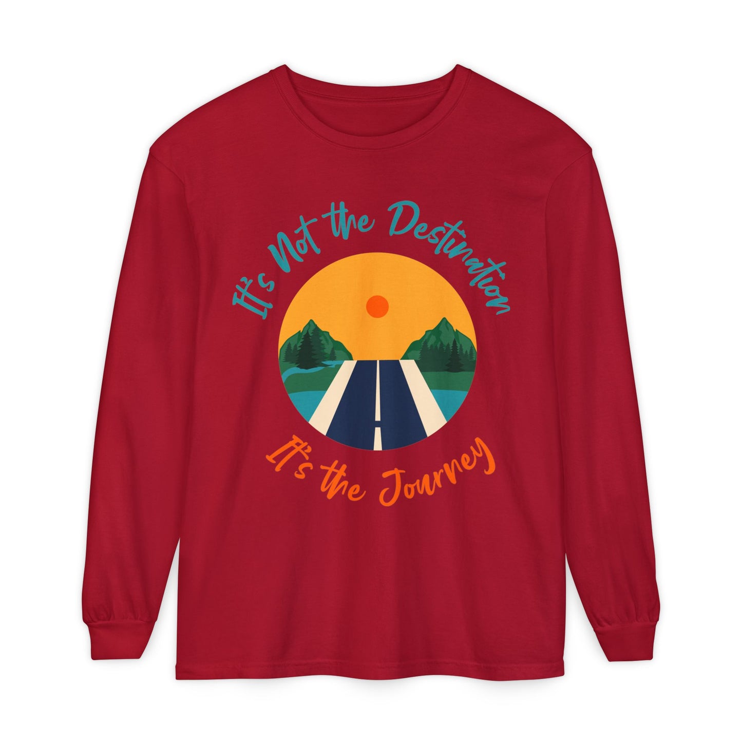 Unisex Garment-dyed Long Sleeve T-Shirt