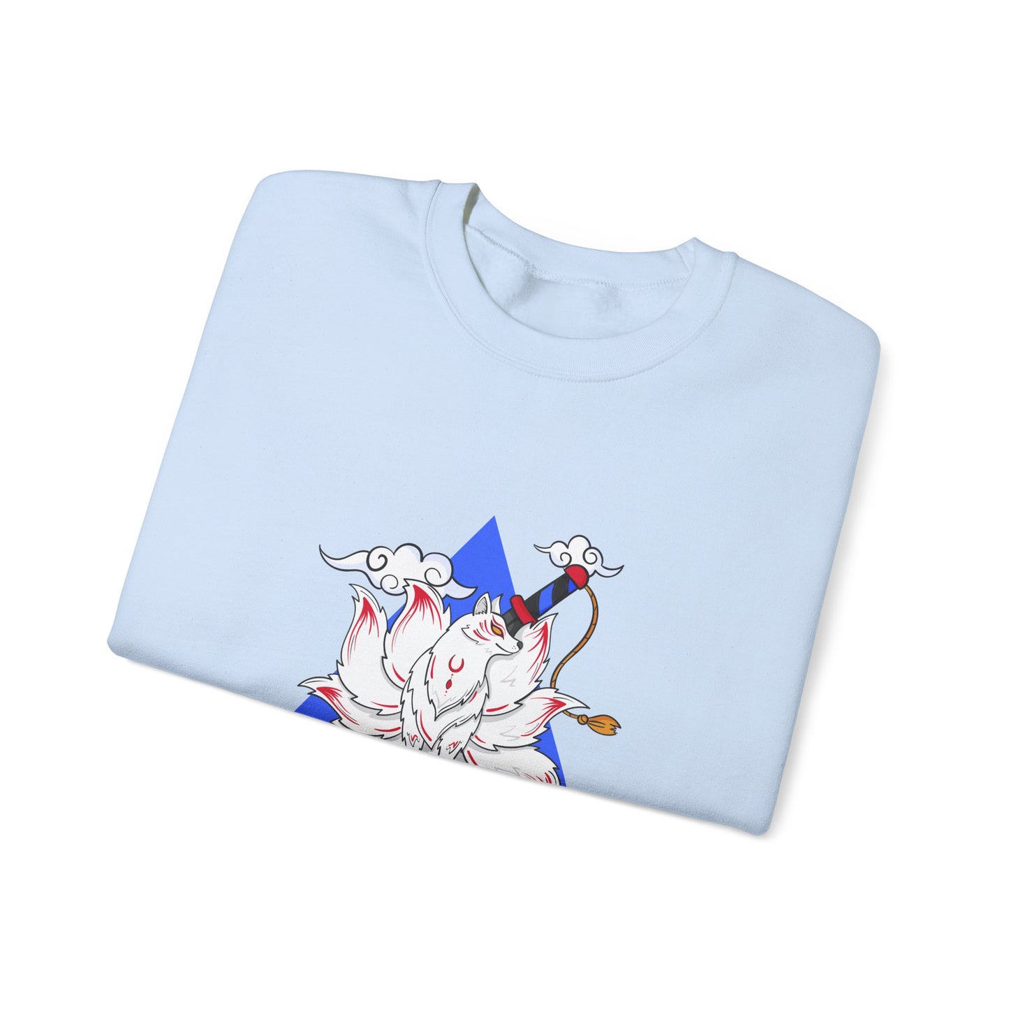 Anime Fox Spirit Unisex Crewneck Sweatshirt