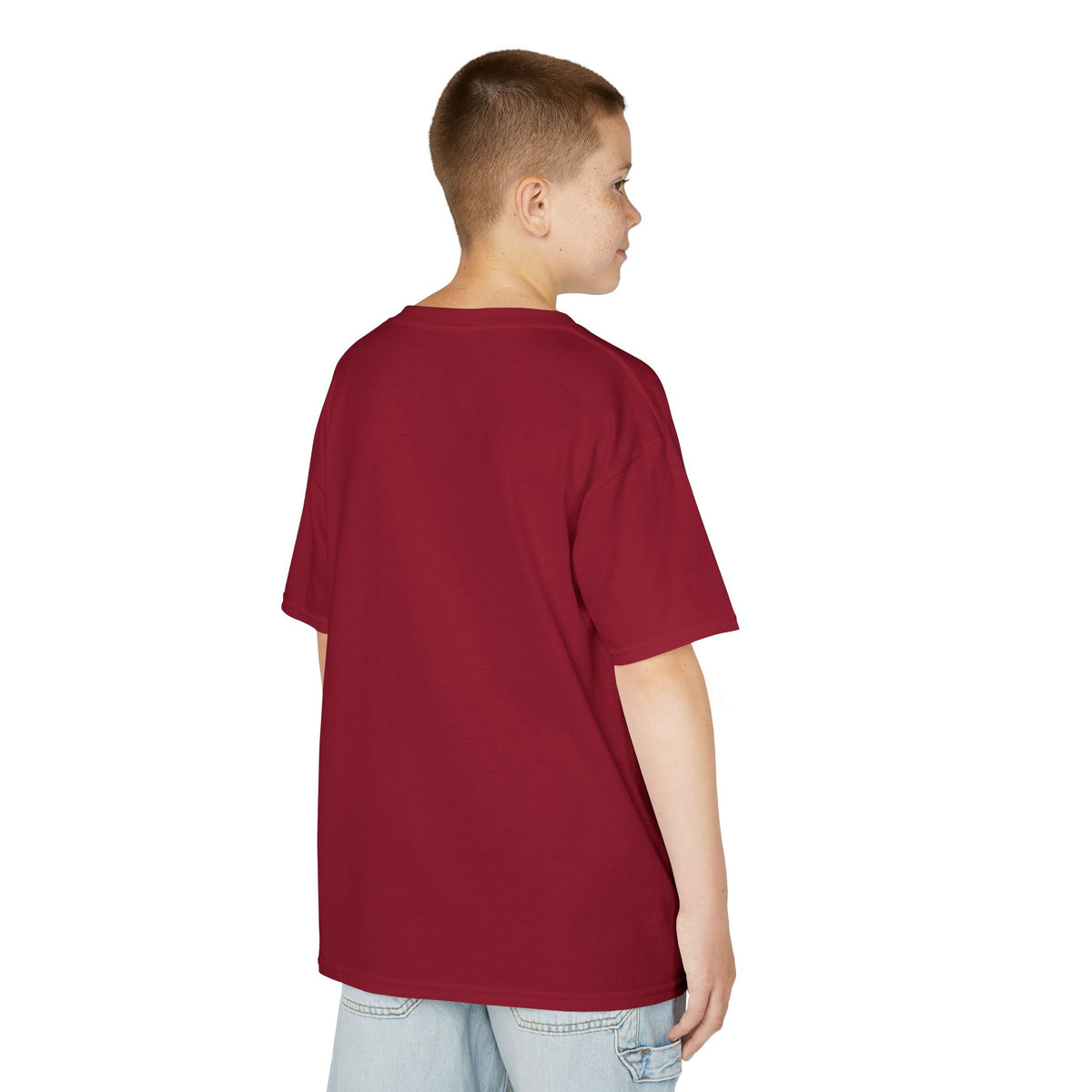 Sleeping Sheep Print Kids Heavy Cotton T-Shirt