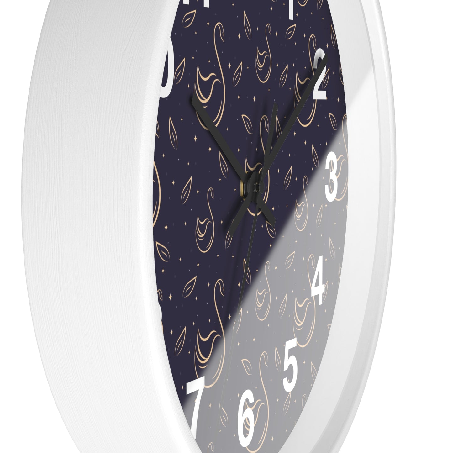 Wall clock with Decorative Design