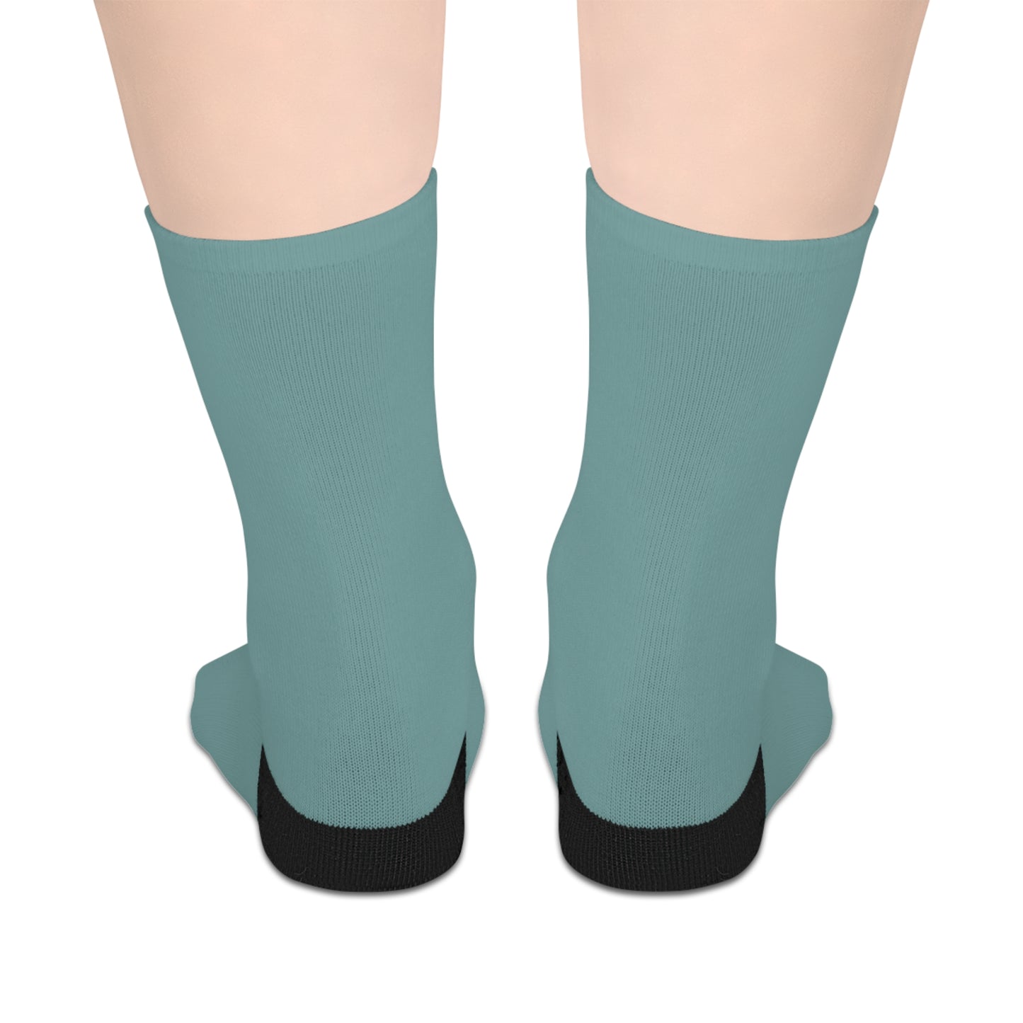 Teal Mid-length Socks