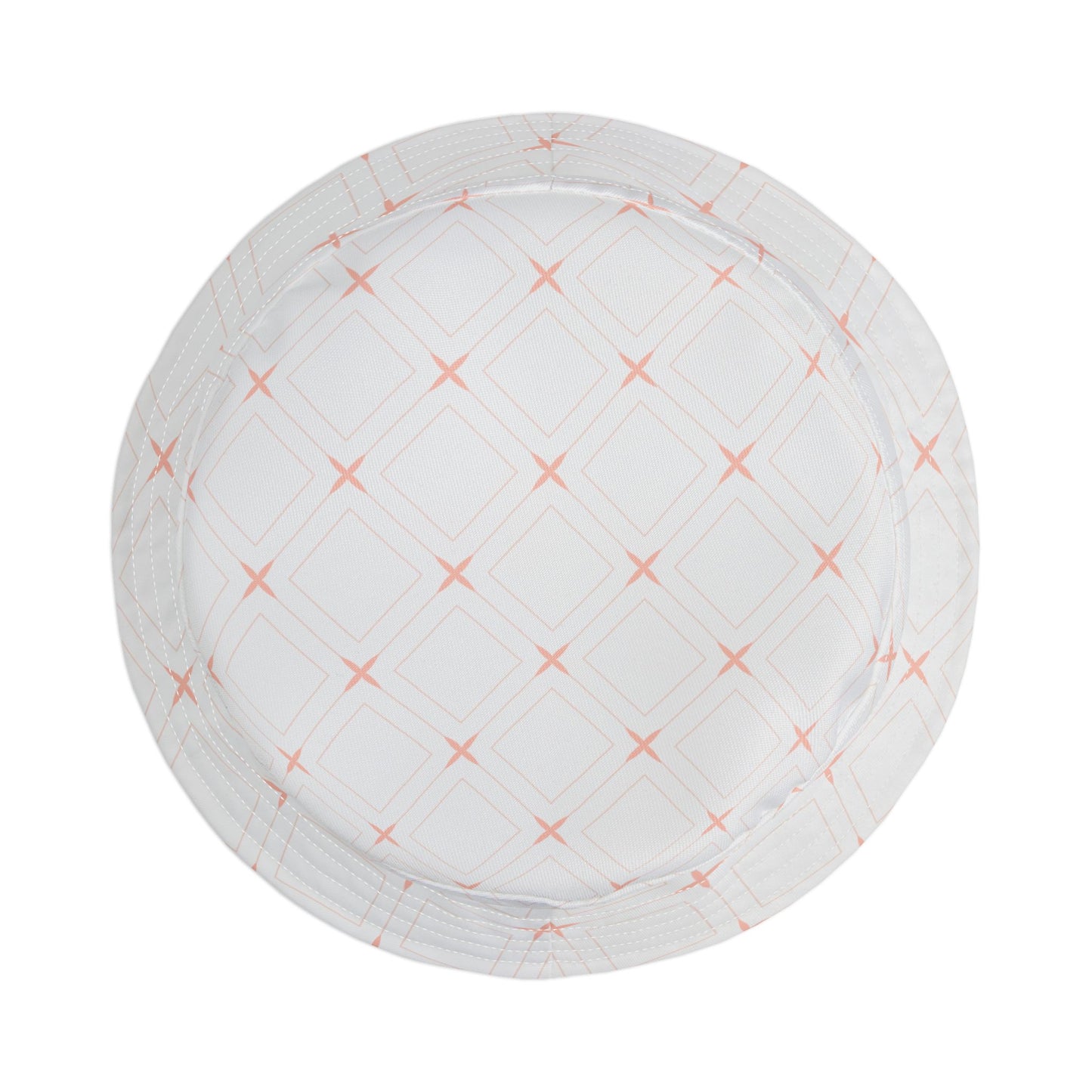 Bucket Hat With Star Pattern