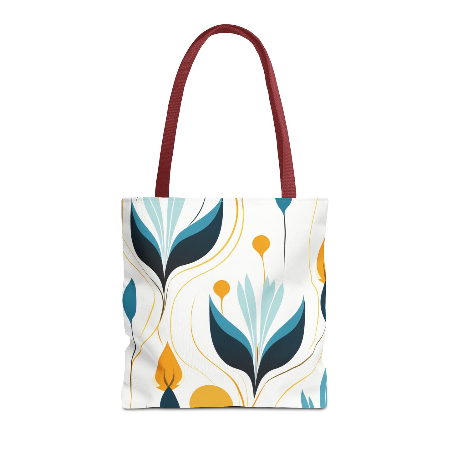 Contemporary Botanical Design Tote Bag