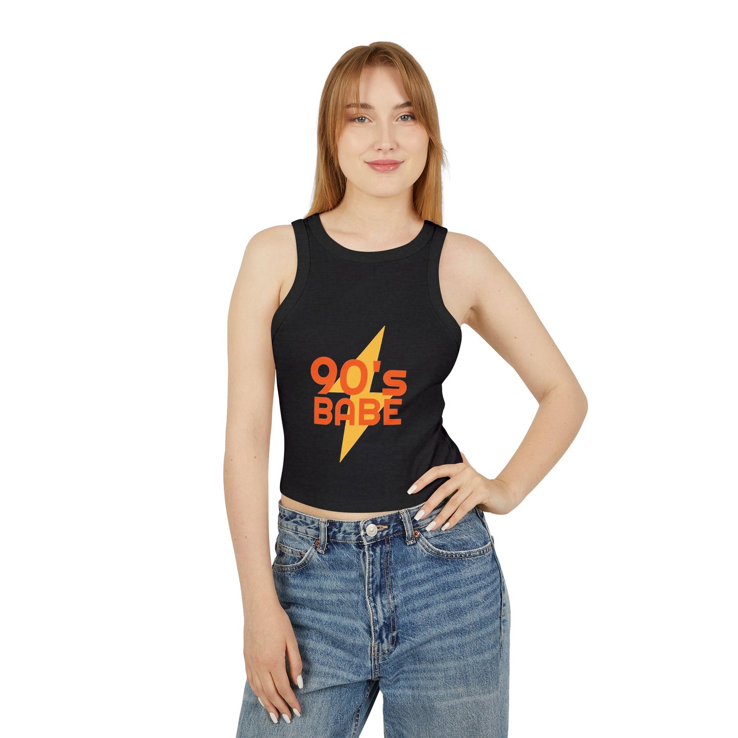 Women's Micro Rib Racer Tank Top