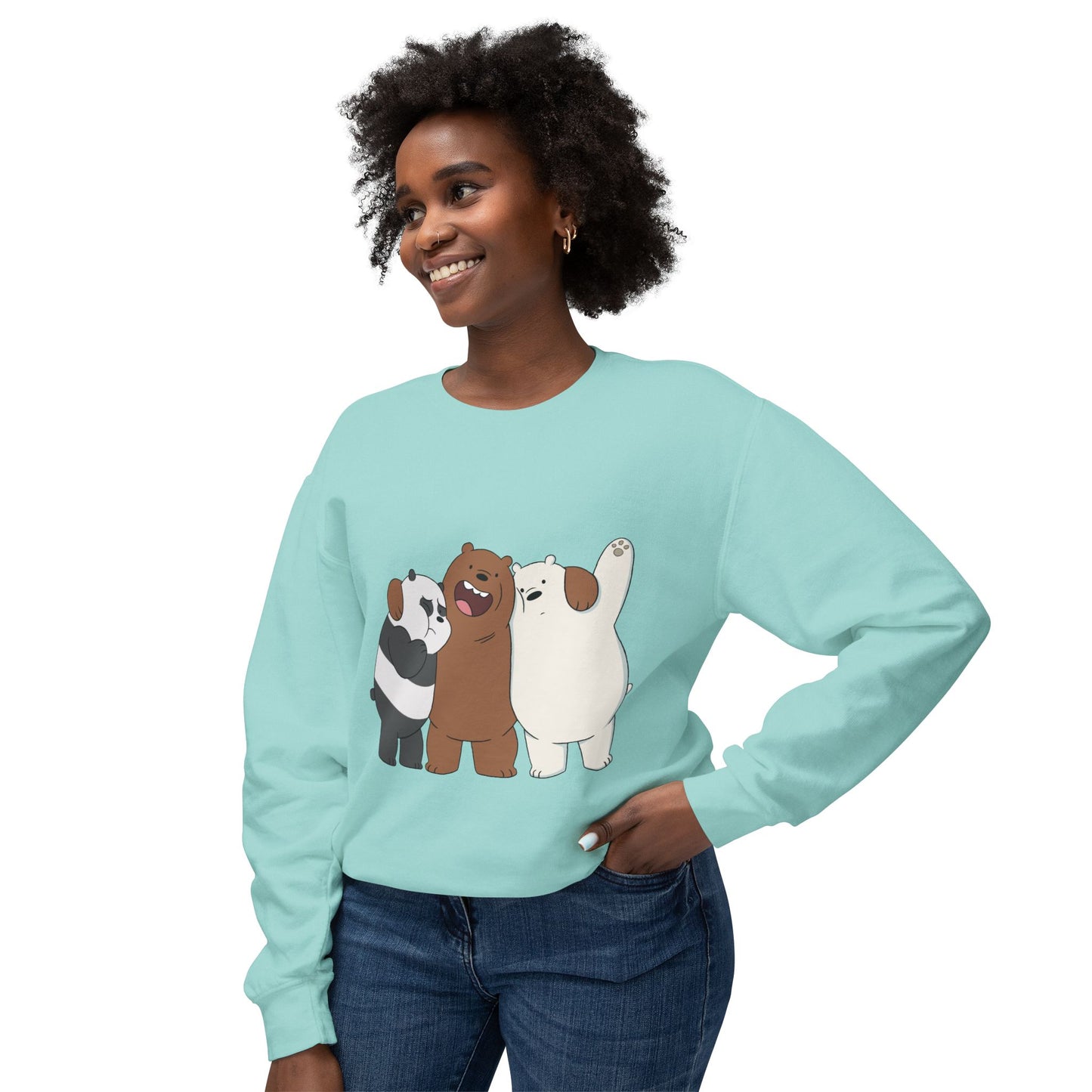 Unisex Lightweight Crewneck Sweatshirt