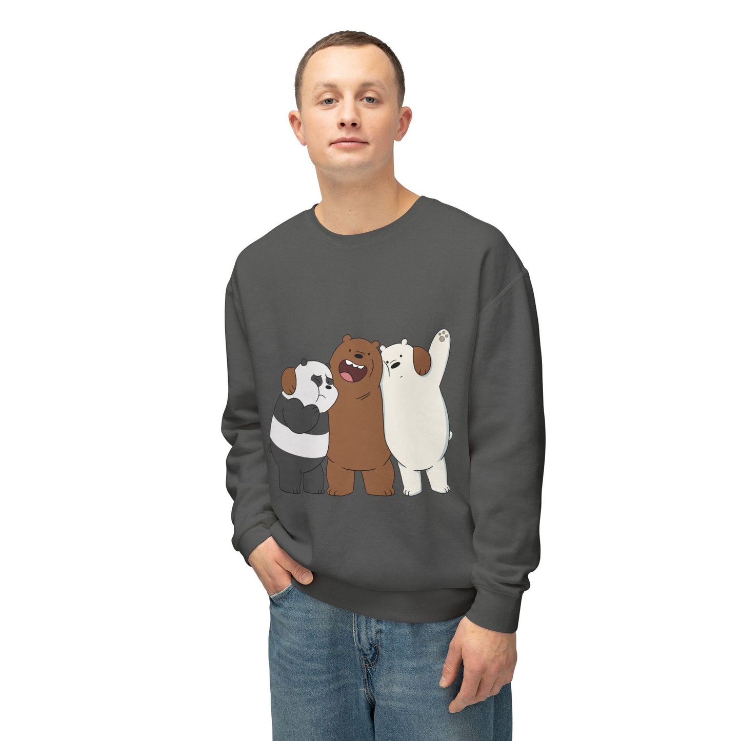 Unisex Lightweight Crewneck Sweatshirt