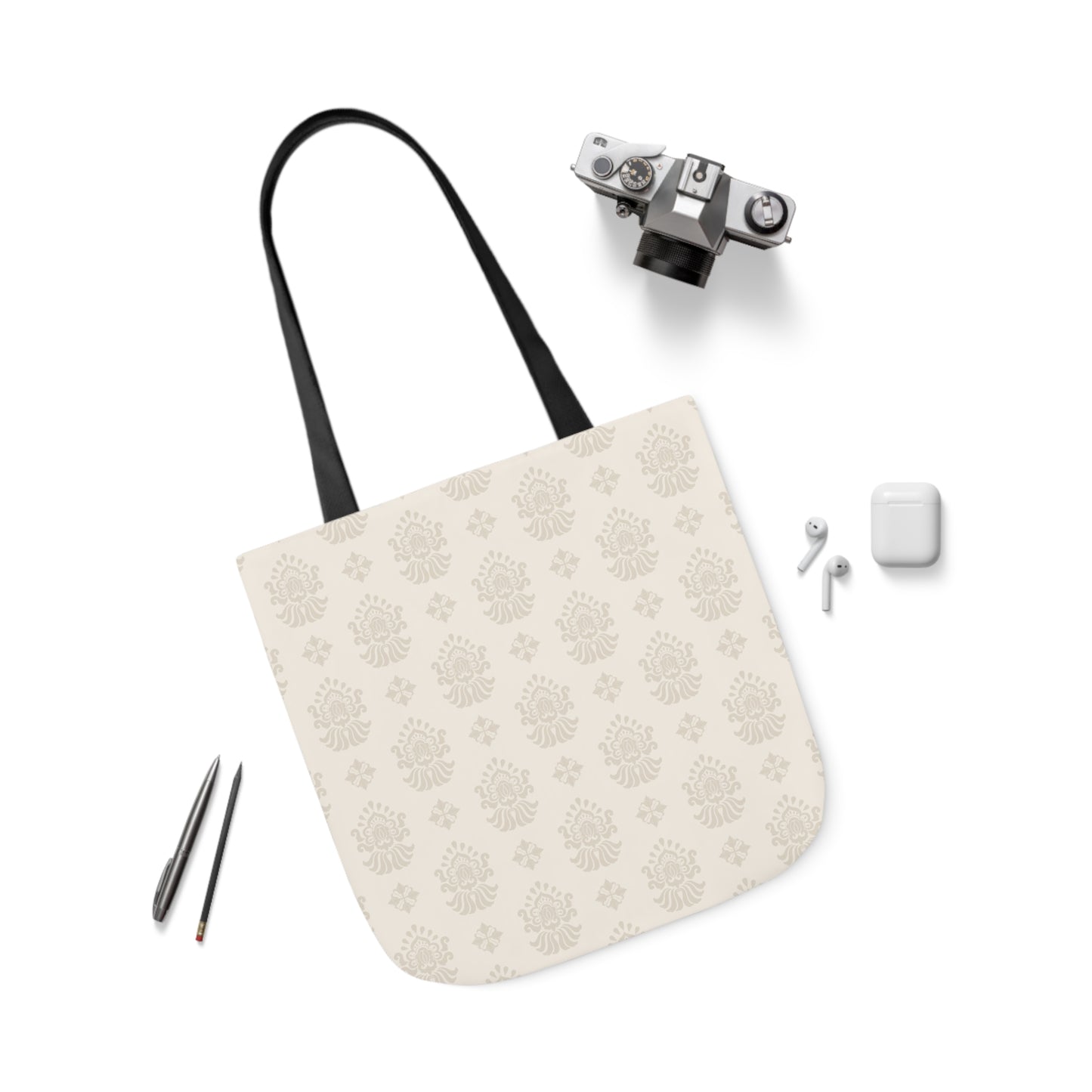 Canvas Tote Bag, 5-Color Straps