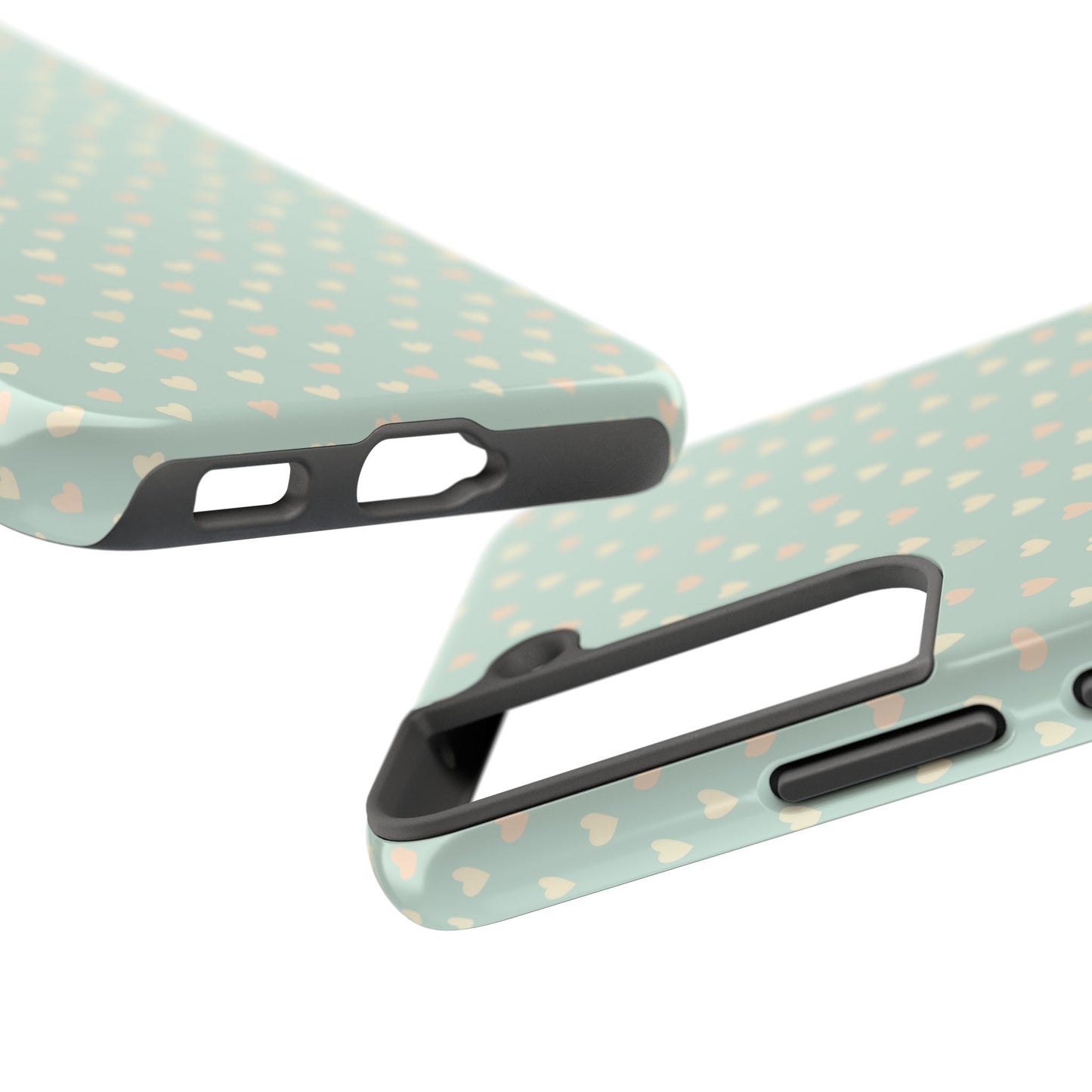 Phone Case With Heart Pattern