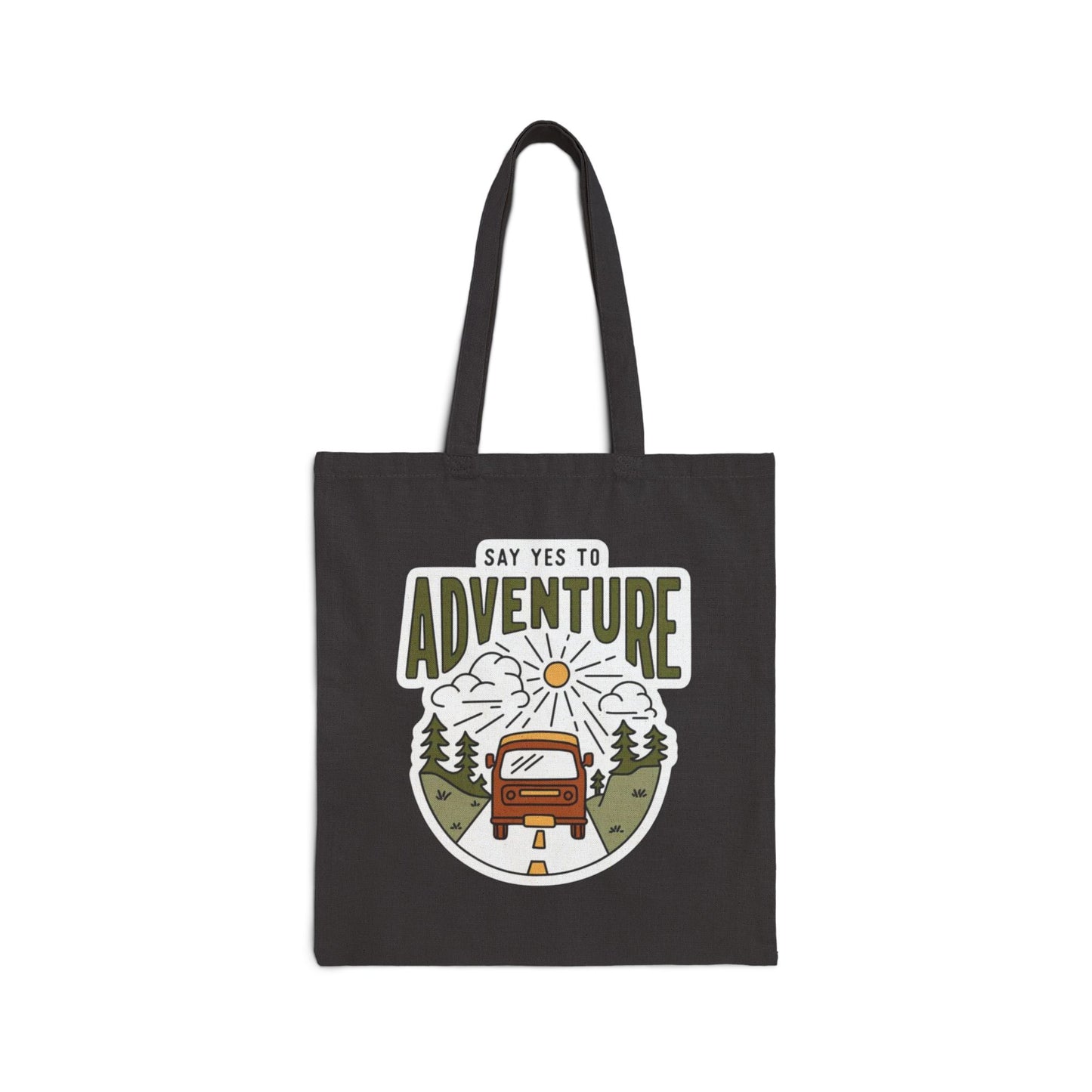 Vintage Adventure Graphic Tote Bag