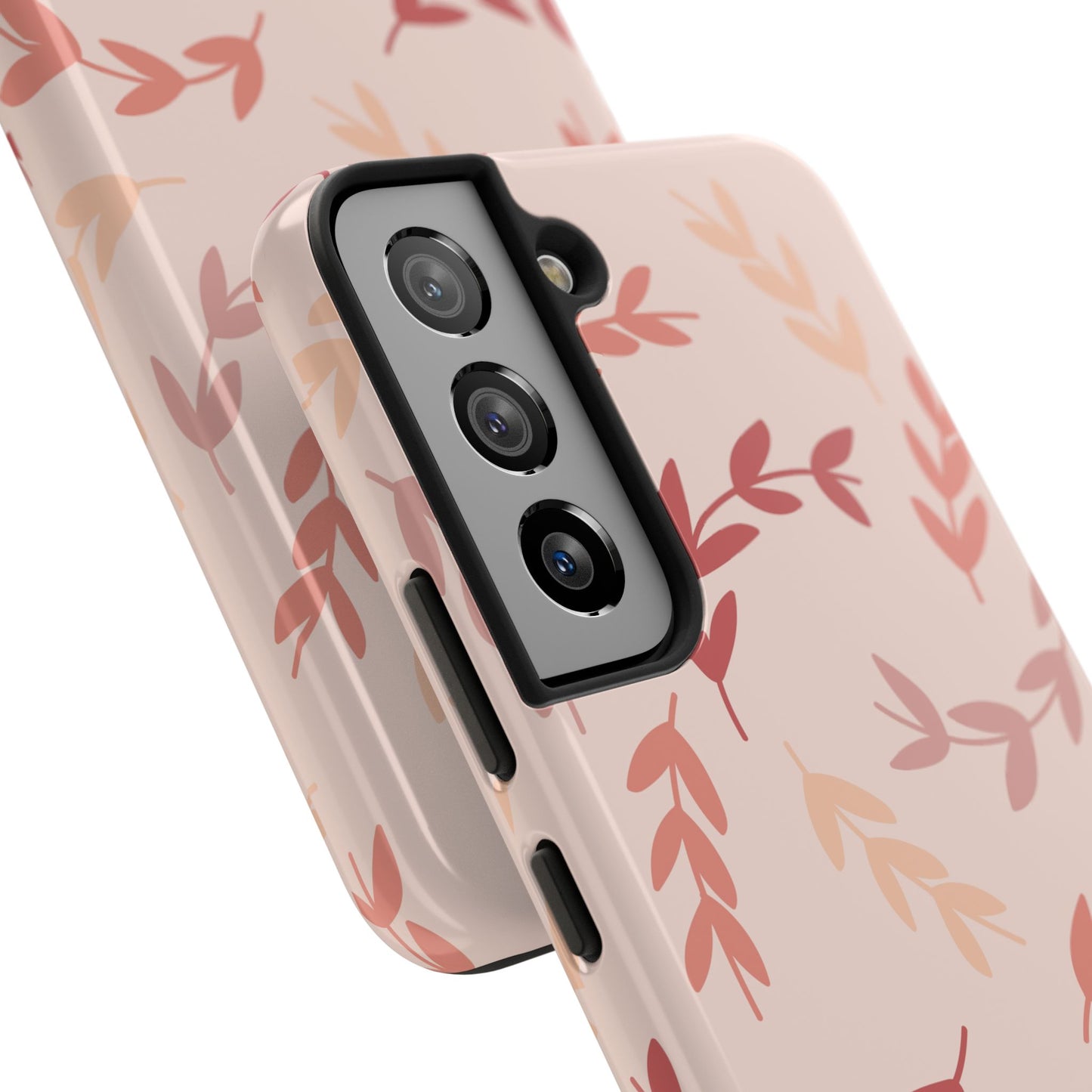 Floral Pattern light Pink Mobile Case