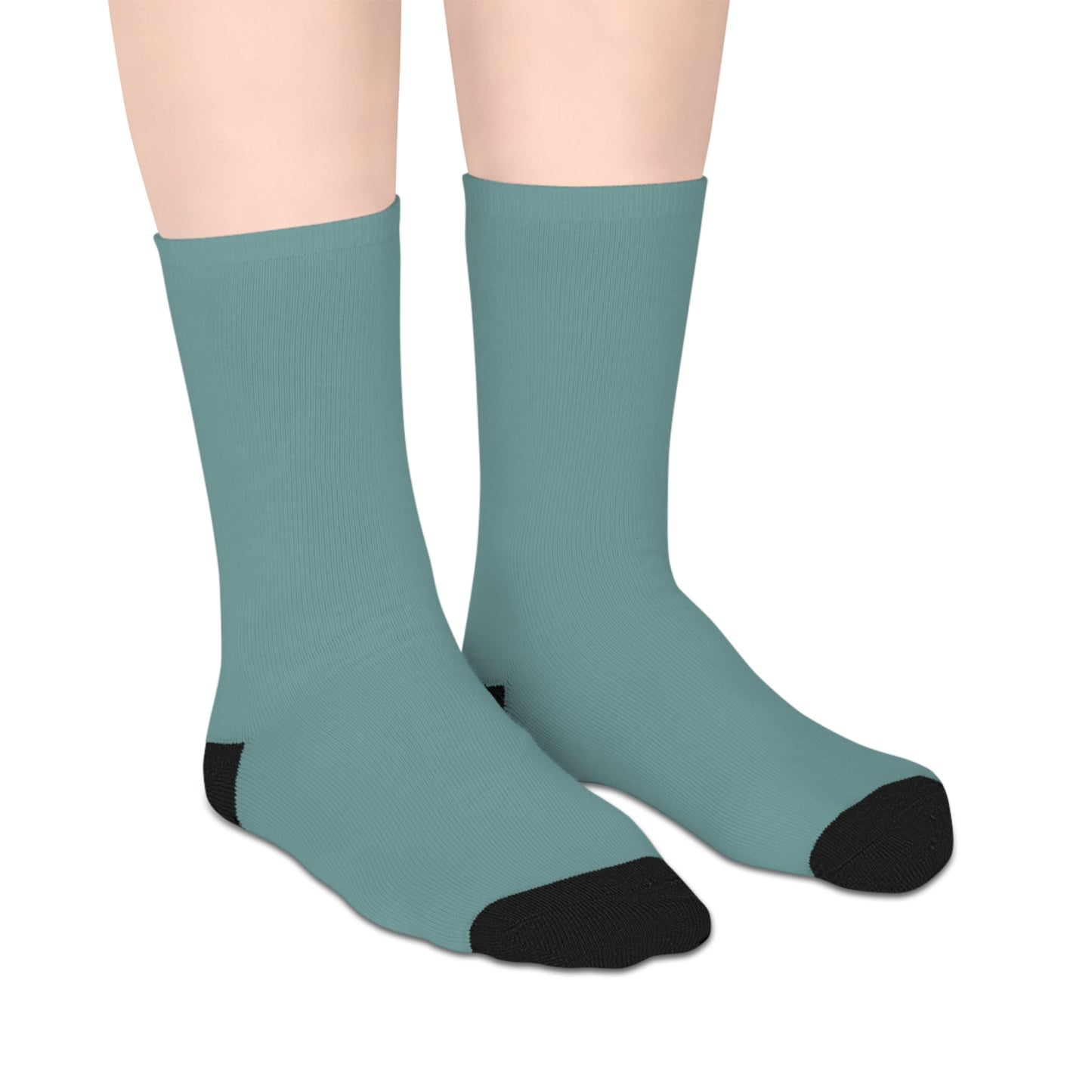 Teal Mid-length Socks