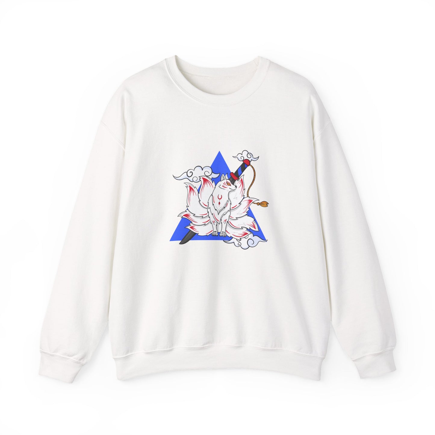 Anime Fox Spirit Unisex Crewneck Sweatshirt