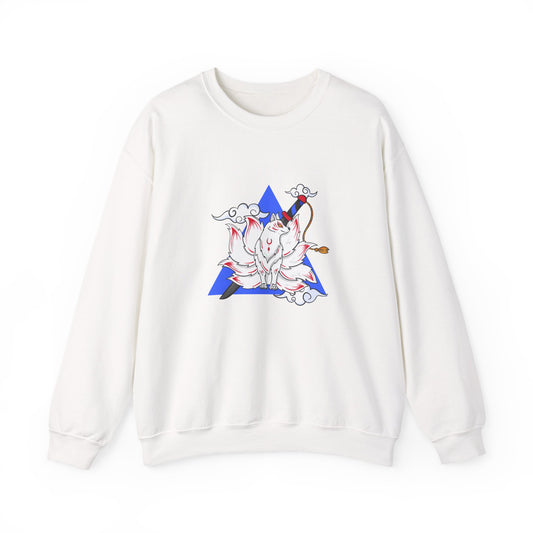 Anime Fox Spirit Unisex Crewneck Sweatshirt