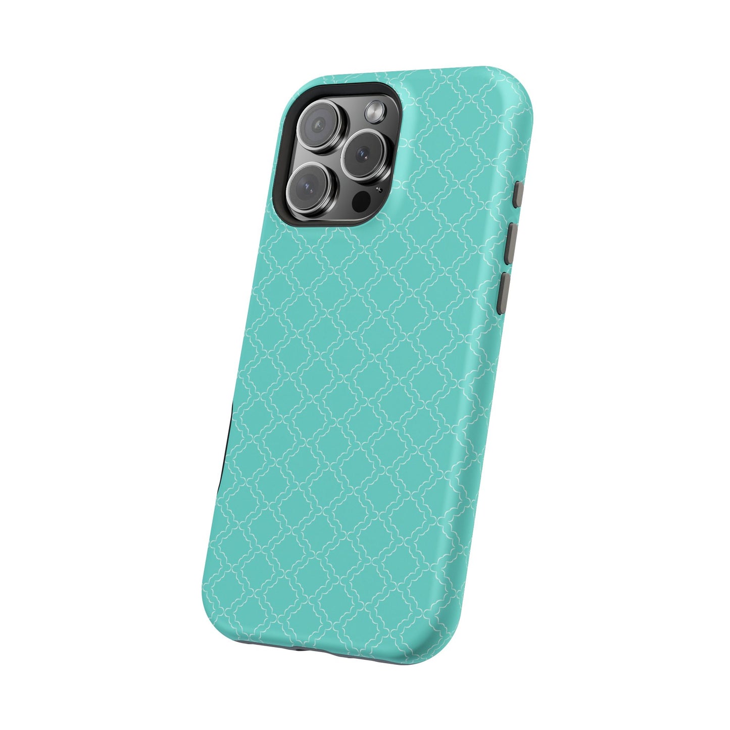 Green Phone Case Geometric Pattern