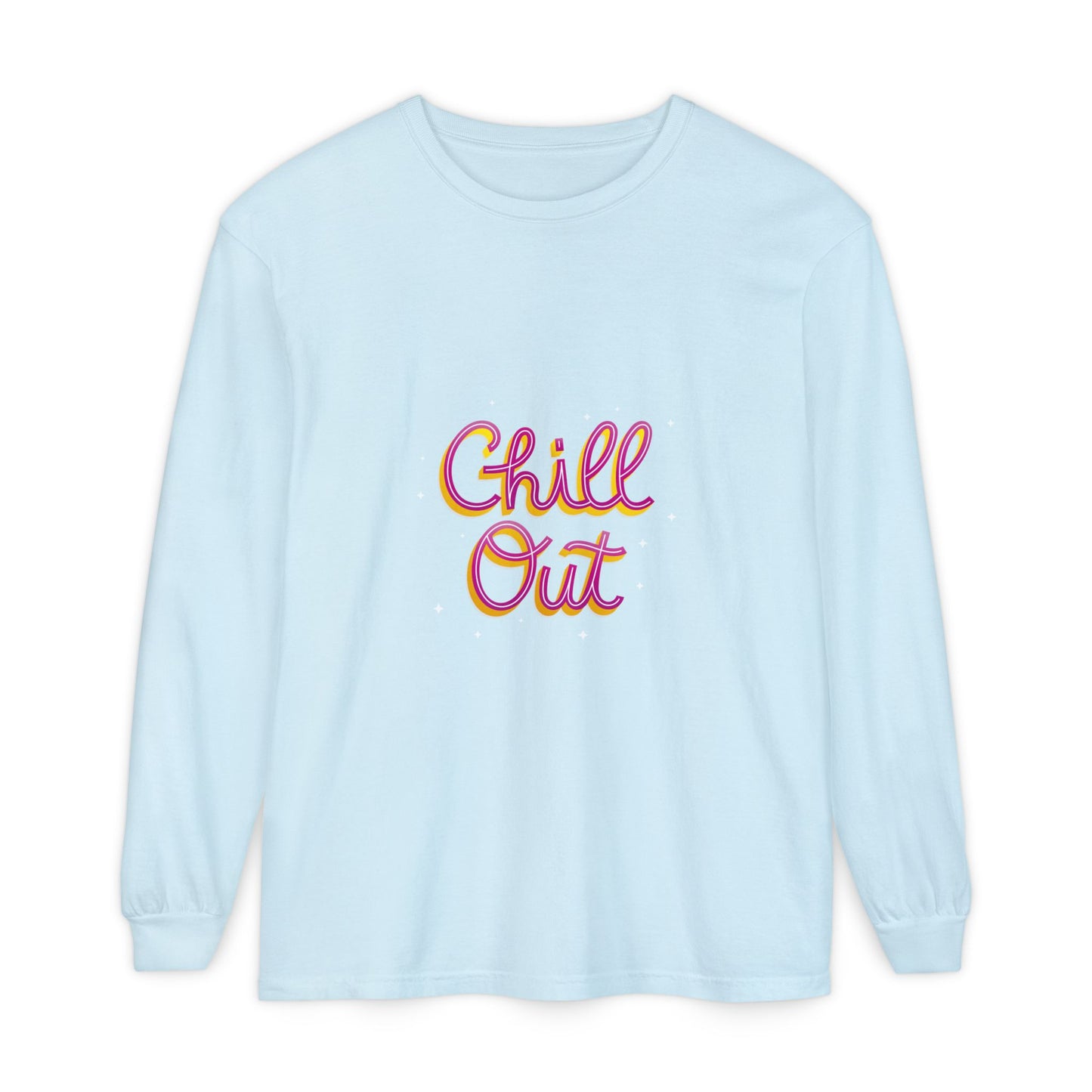 Unisex Garment-dyed Long Sleeve T-Shirt