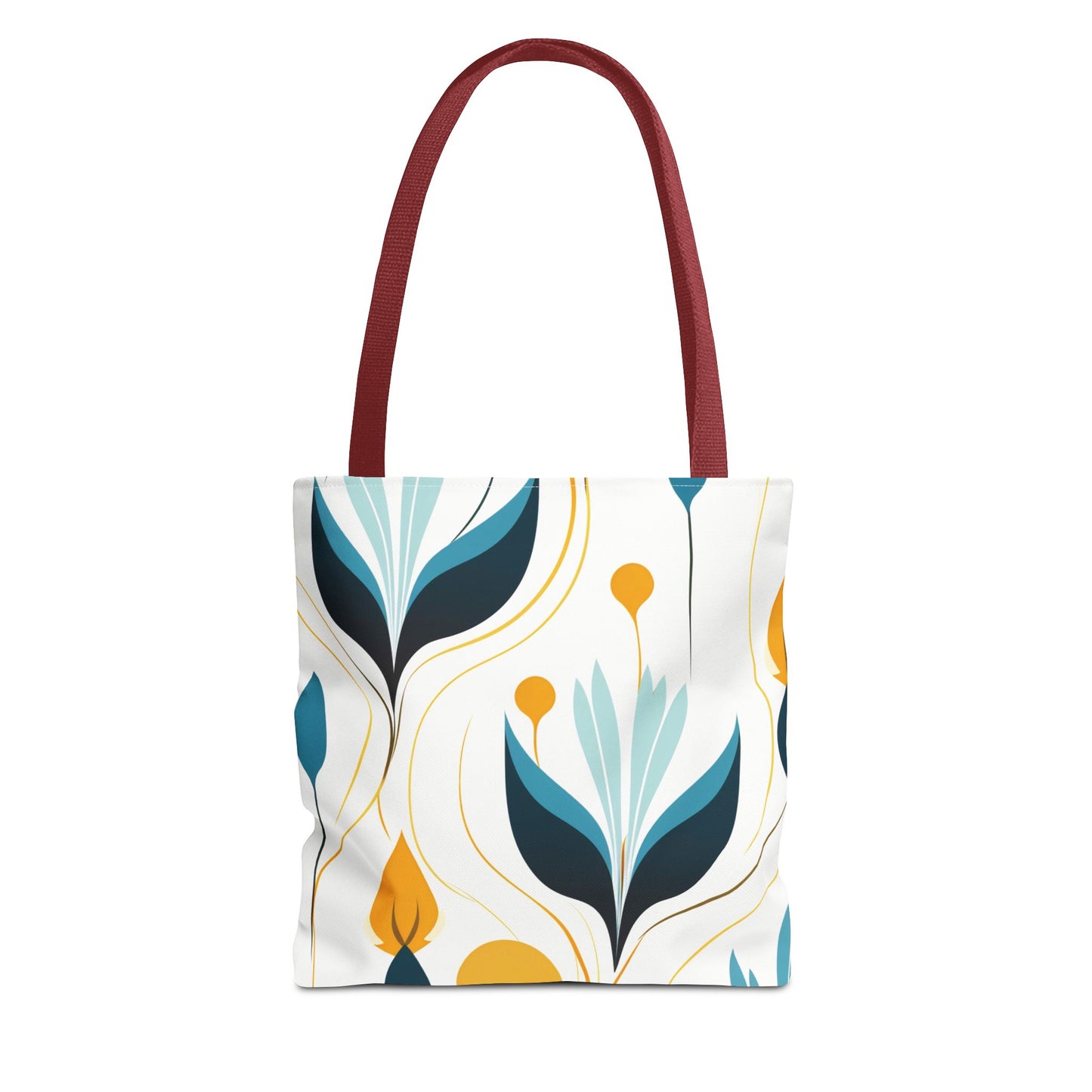Contemporary Botanical Design Tote Bag