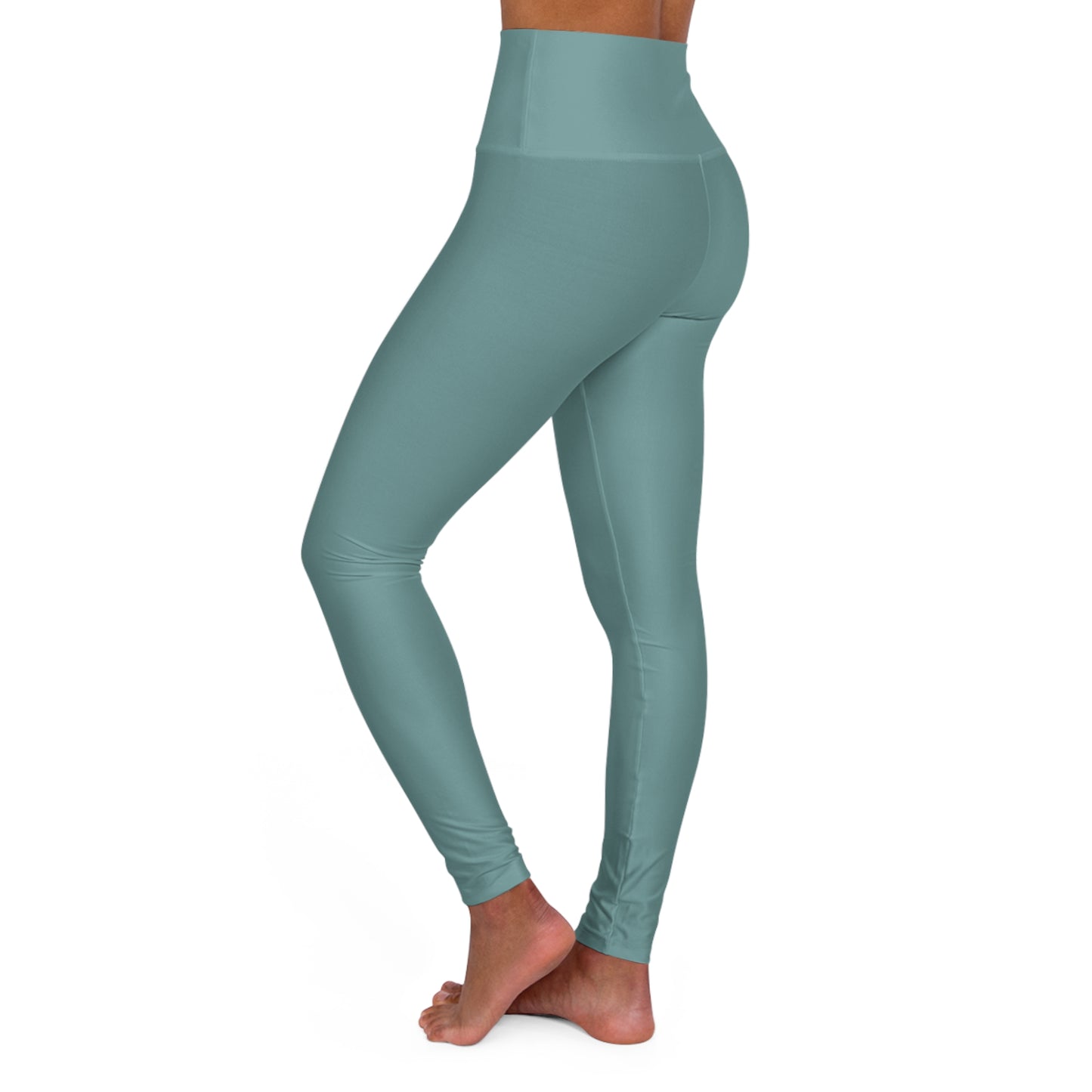 High Waisted Yoga Teal legging for women