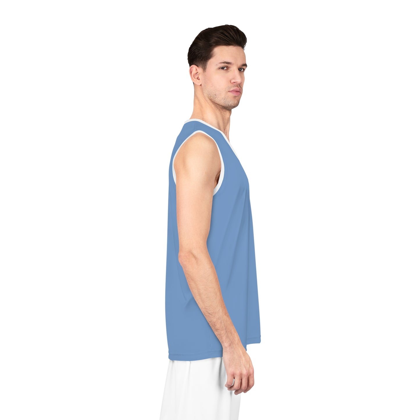 blue sleeveless shirt For Men