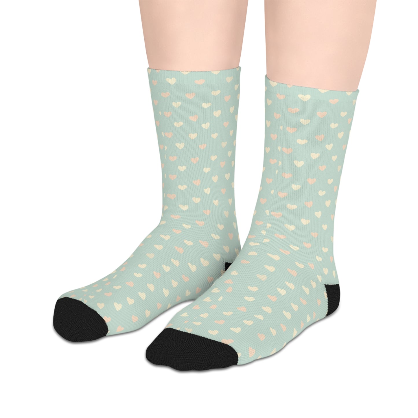 Light blue Mid-length Socks