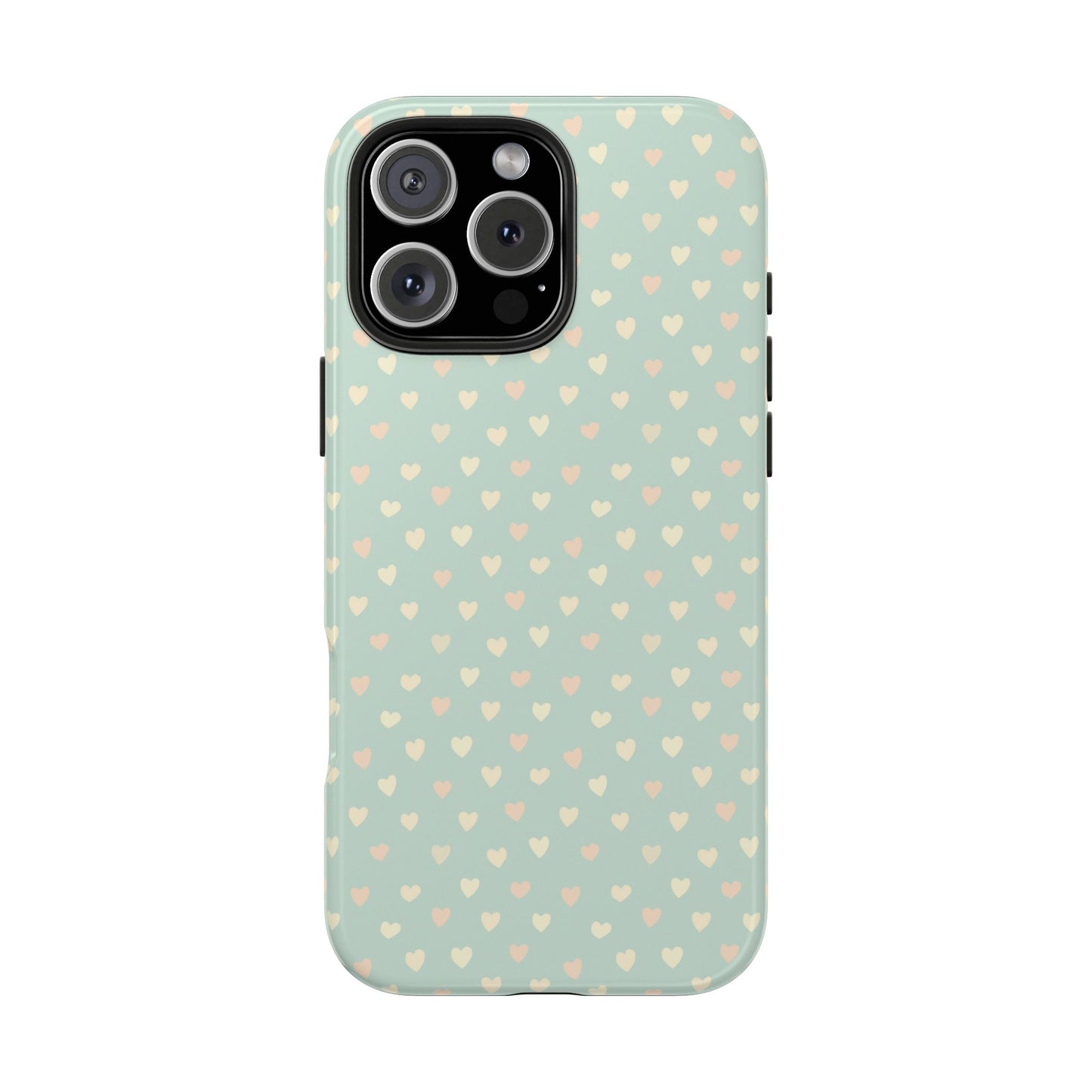 Phone Case With Heart Pattern