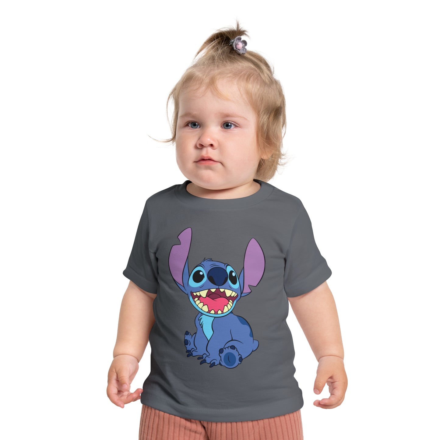 Child Navy Blue T-shirt Cartoon Character