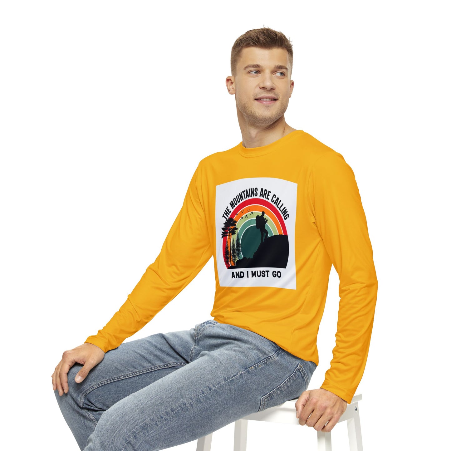Men's Long Sleeve Shirt (AOP)