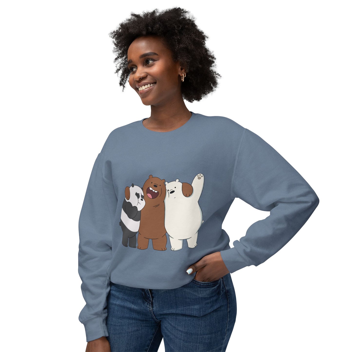 Unisex Lightweight Crewneck Sweatshirt