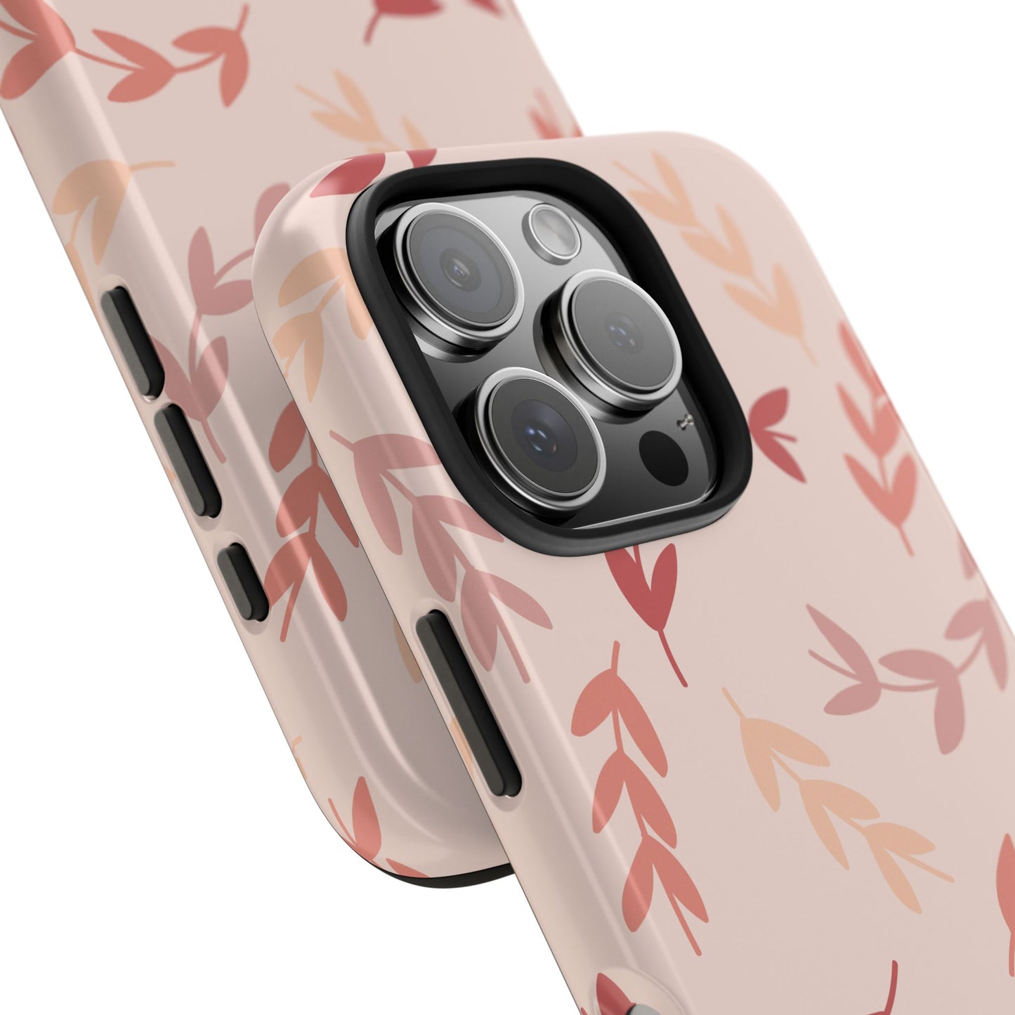 Floral Pattern light Pink Mobile Case