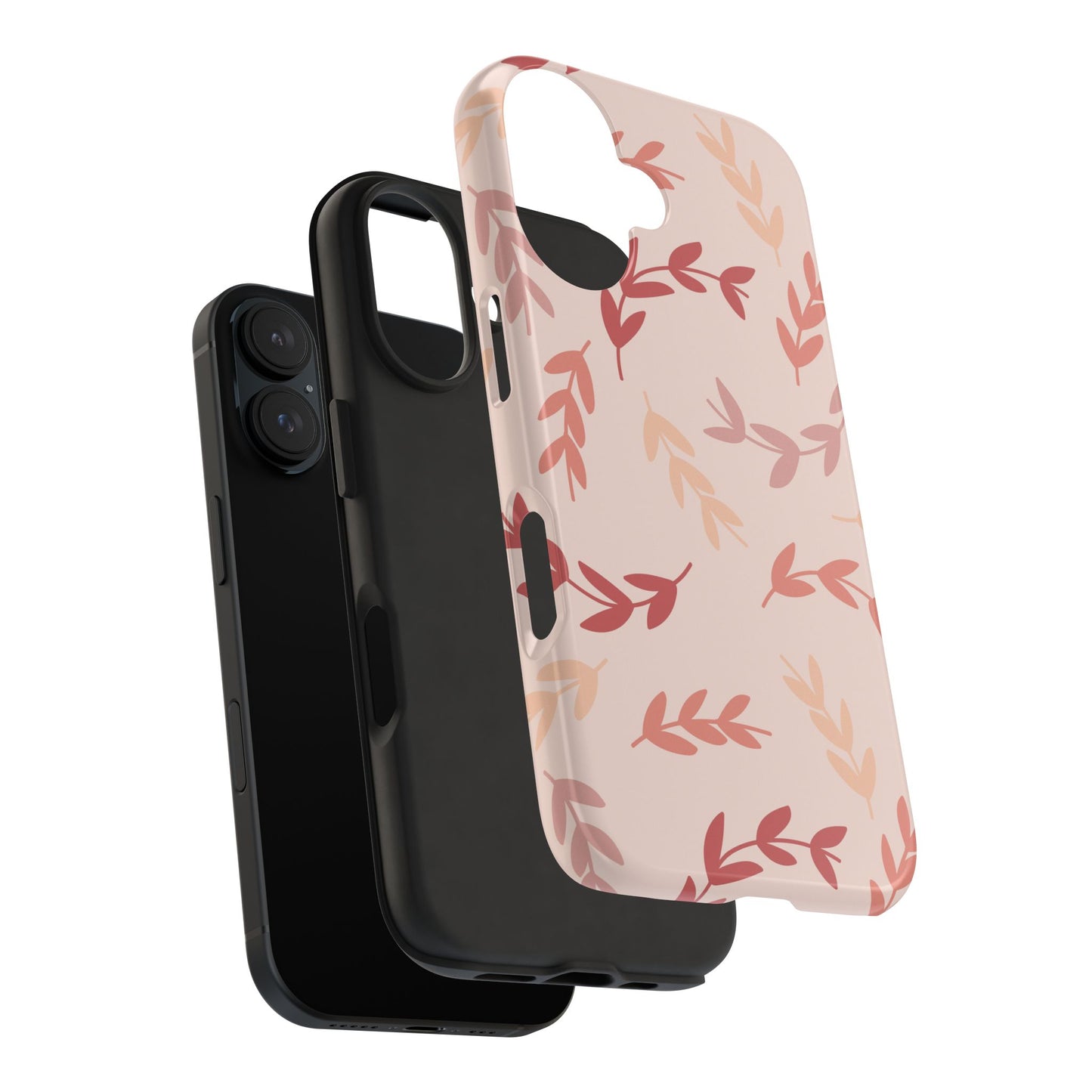 Floral Pattern light Pink Mobile Case