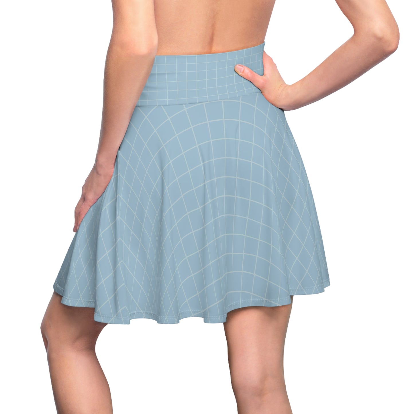 Women Skater Light blue Skirt