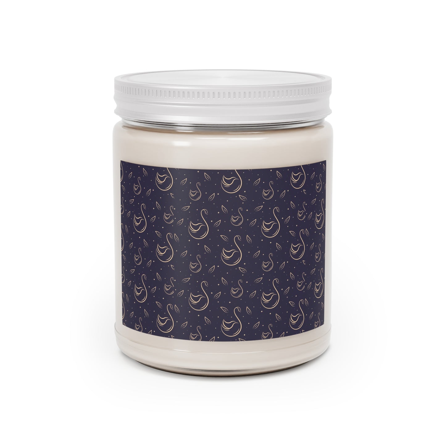 Scented Soy Candles with White Lid, 9oz