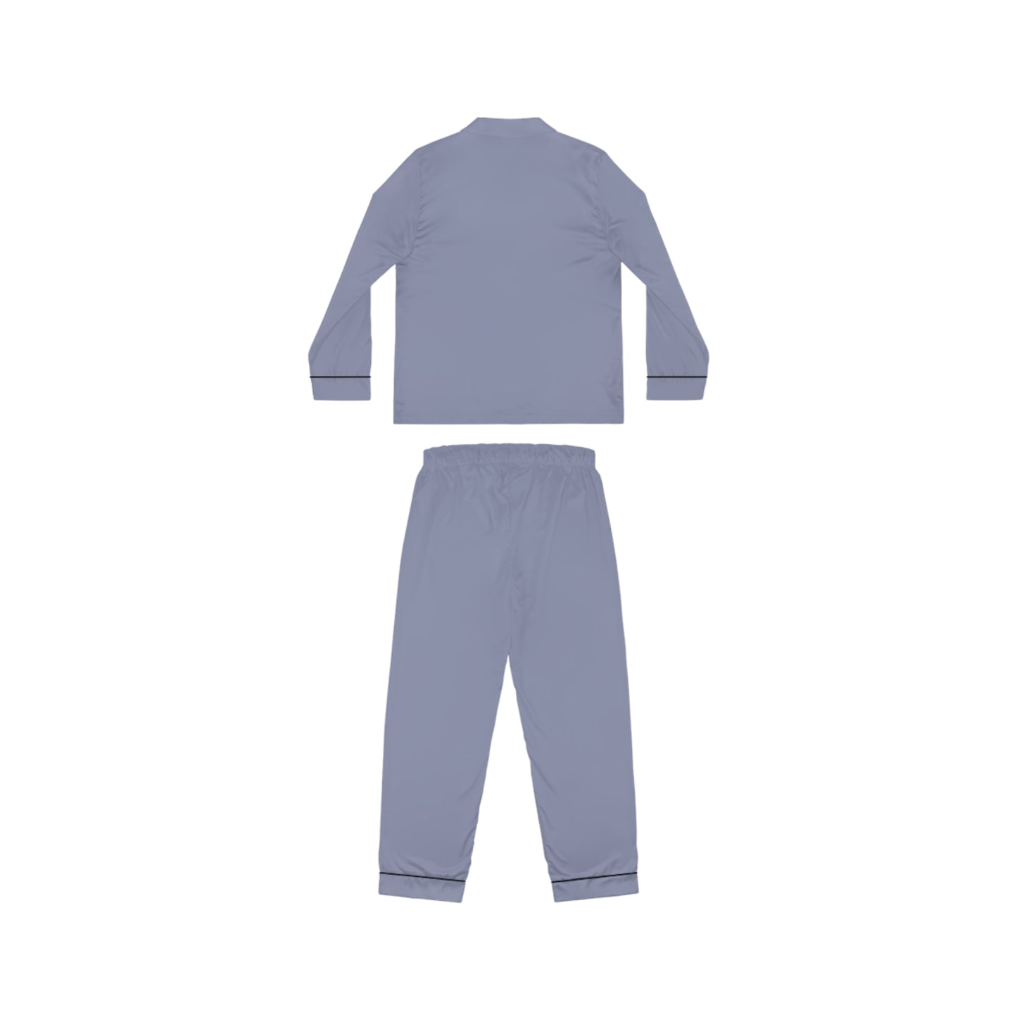 Light Blue Women’s Satin Pajama Set for Cozy Nightwear