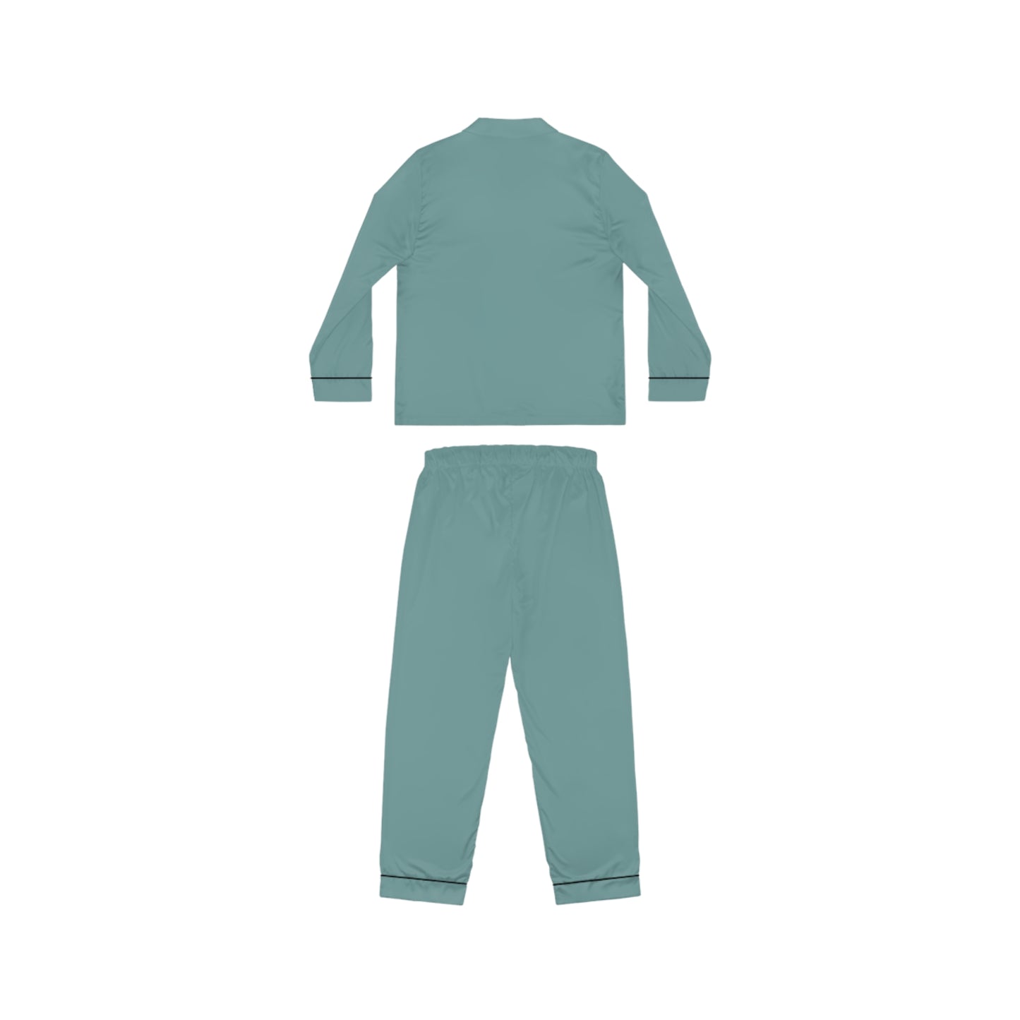 Teal Women’s Satin Pajama Set for Cozy Nightwear