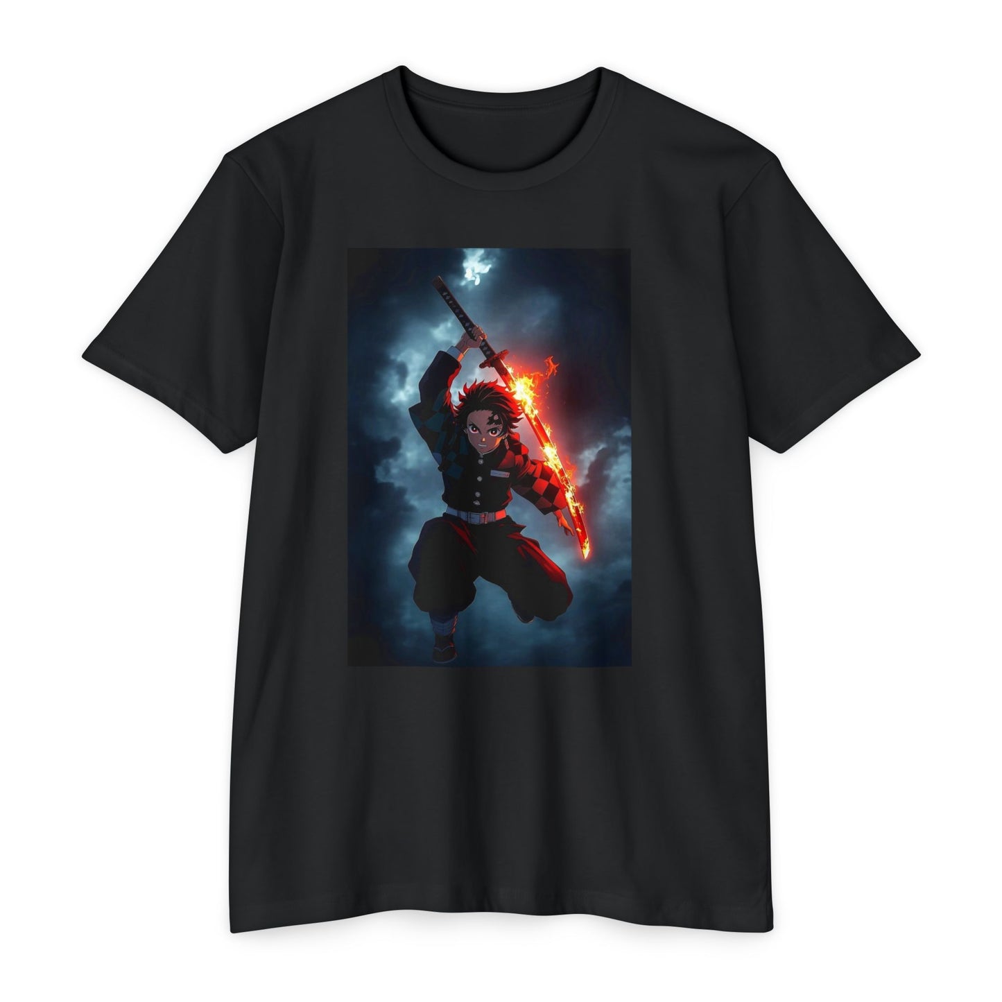 Kamado Tanjiro Men’s T-Shirt | Demon Slayer Anime Graphic Tee