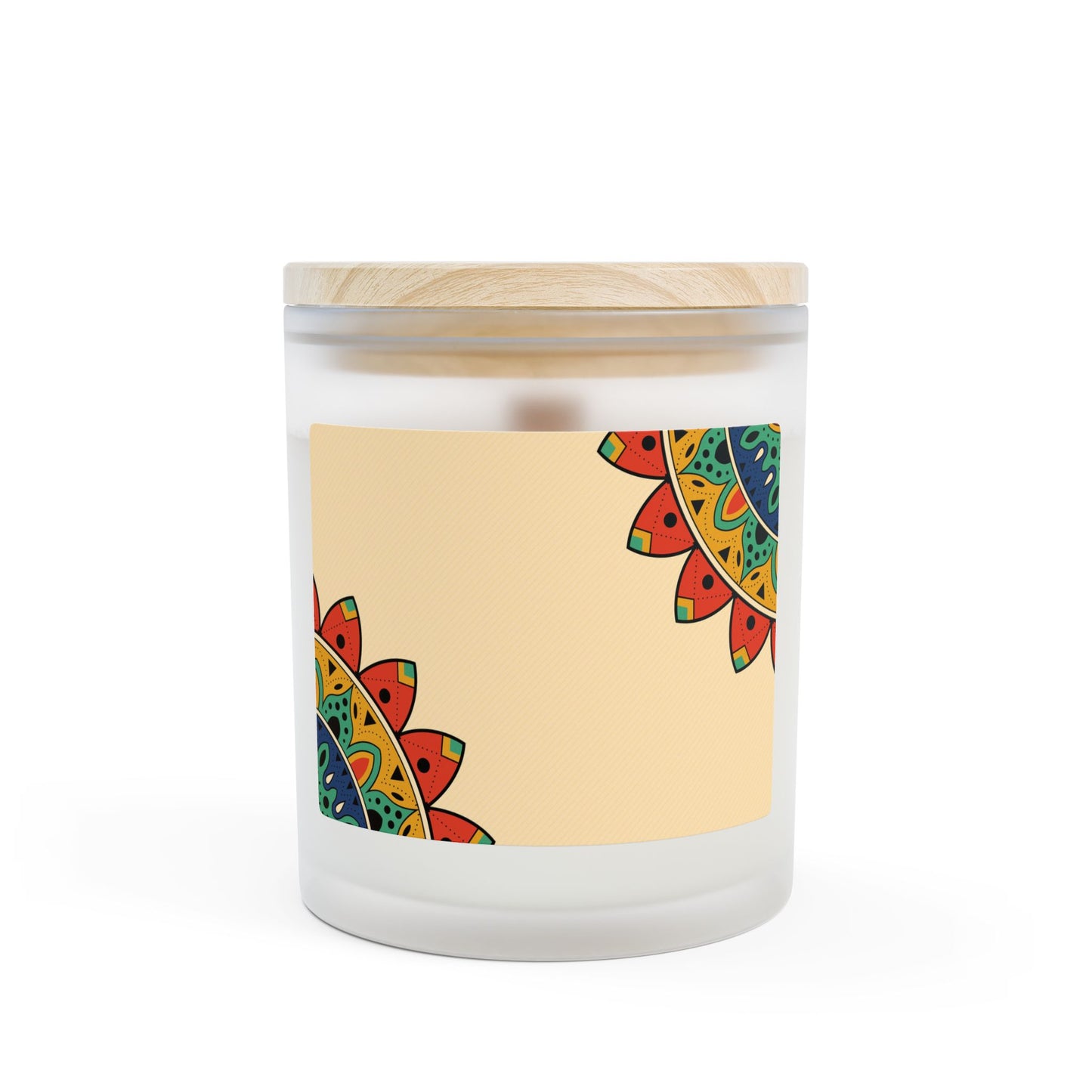 Frosted Glass Candle, 11oz