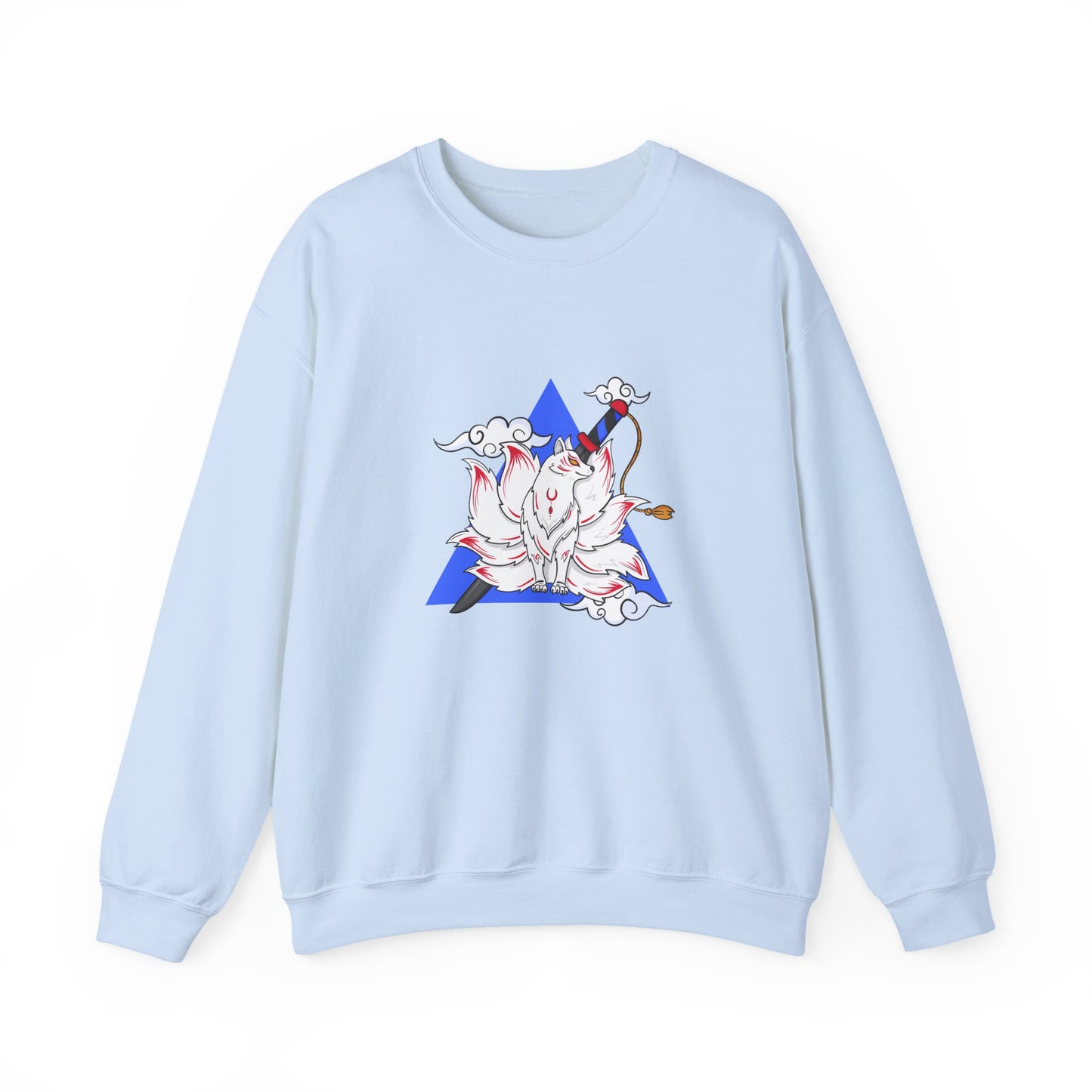 Anime Fox Spirit Unisex Crewneck Sweatshirt