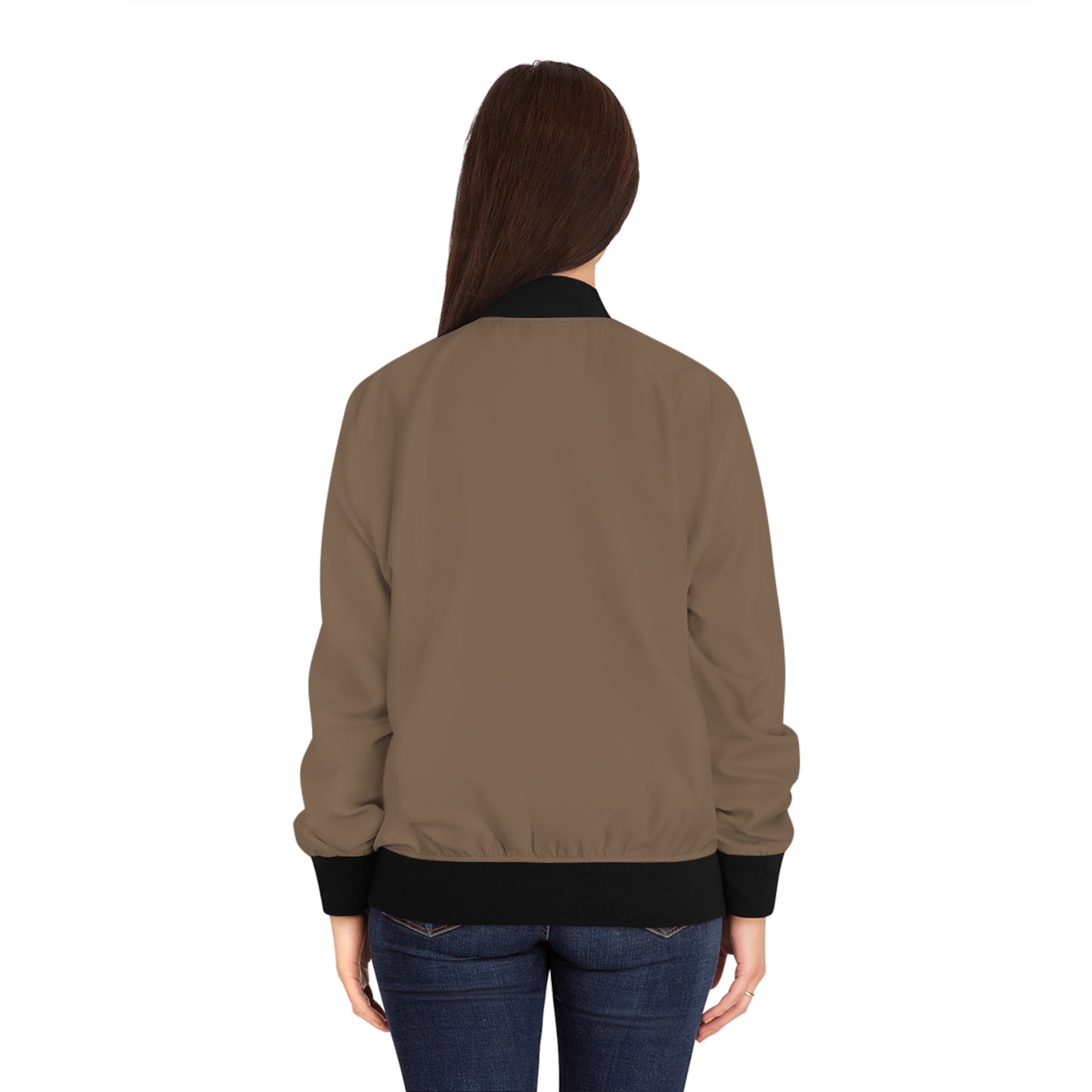 Stylish AOP Women’s Bomber Jacket for Casual Streetwear