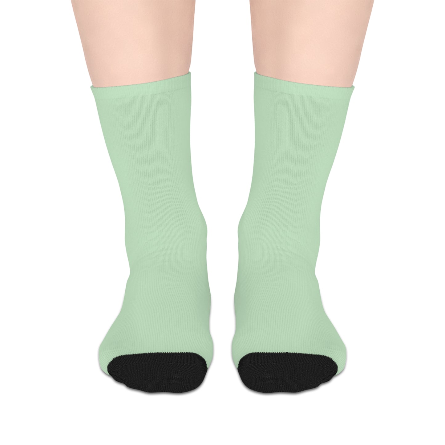 Light green Mid-length Socks